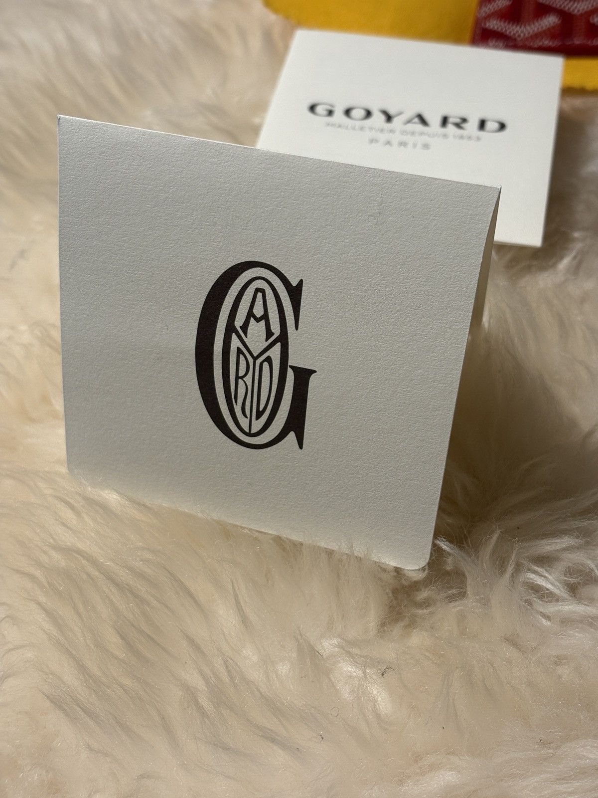 Goyard CARD HOLDER « SAINT-SULPICE » GOYARD RED Size ONE SIZE - 7 Thumbnail