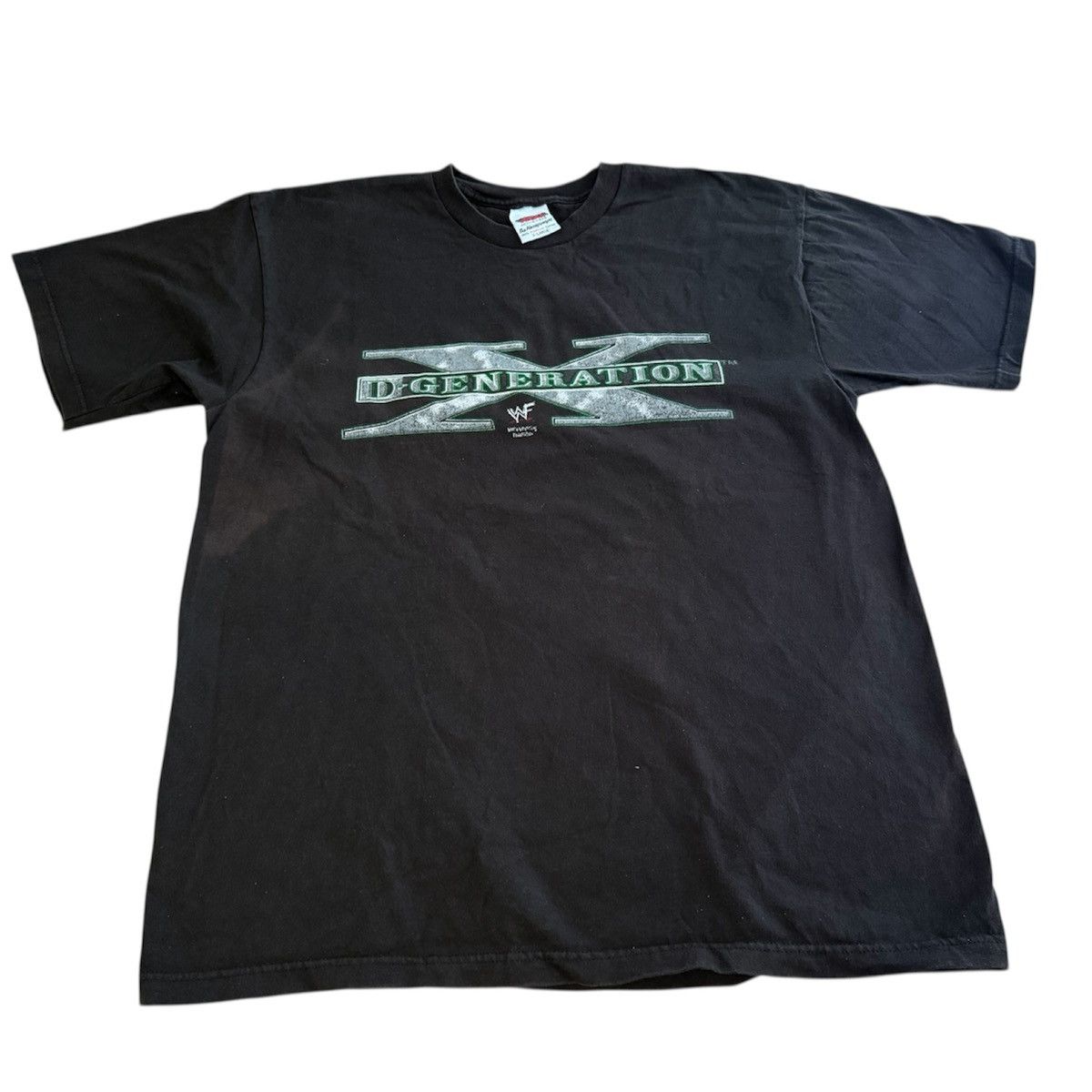 Vintage OG Vintage 90s WWF DX T Shirt HHH Shawn Michaels Size US XL / EU 56 / 4 - 1 Thumbnail