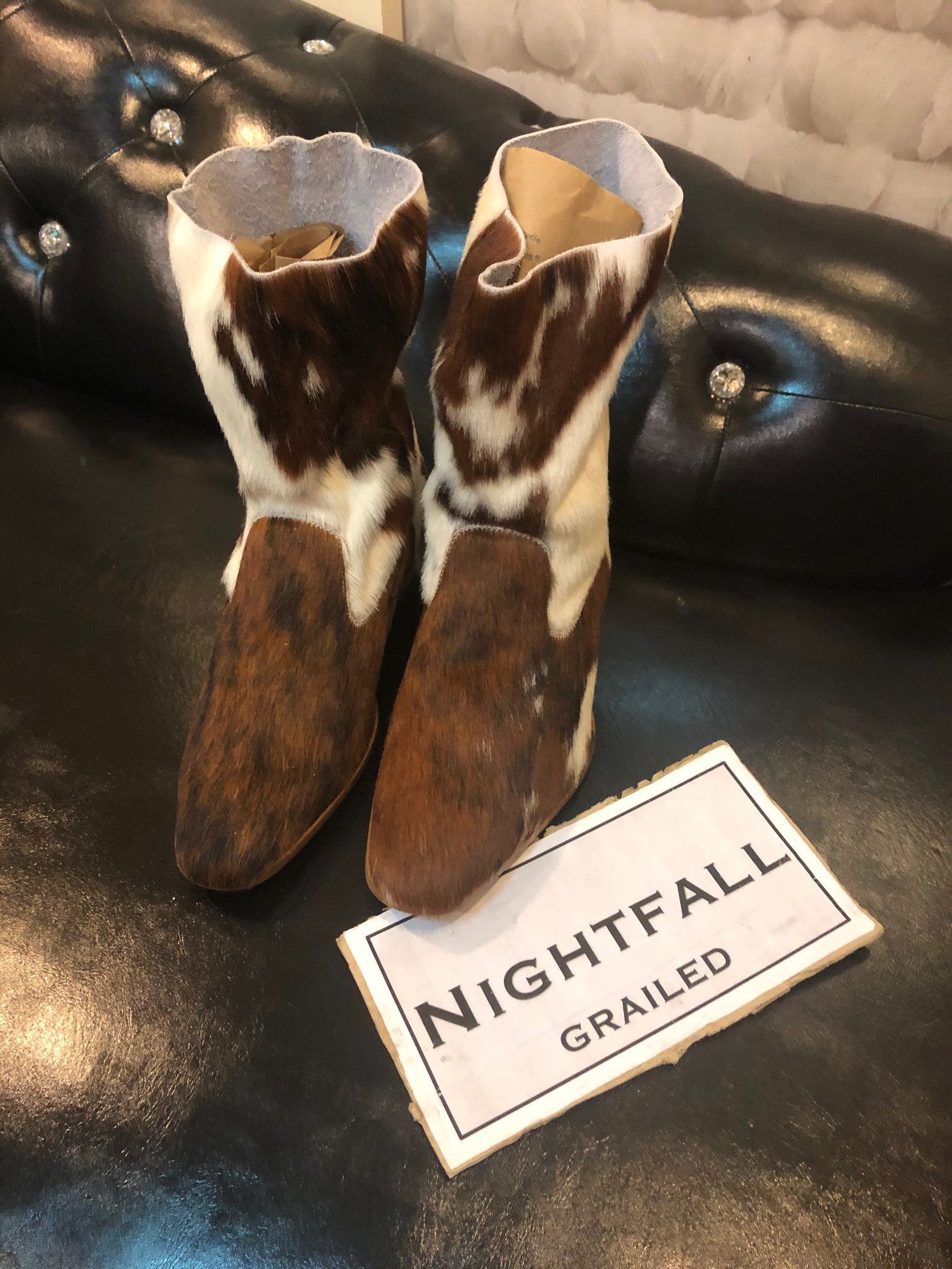 Vivienne Westwood [🔥🔥Grail🔥🔥] Vivienne Westwood Calf Hair Boots Size US 11 / EU 44 - 5 Thumbnail