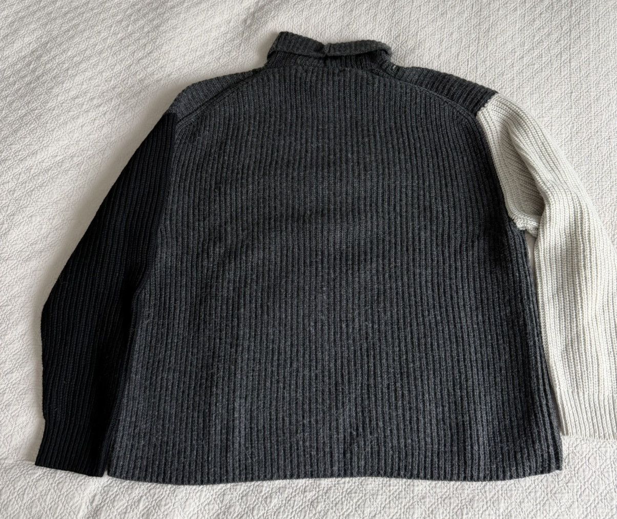 Children of the discordance AW21 Oversized Changeover High Neck Knit Sweater Size US M / EU 48-50 / 2 - 6 Thumbnail