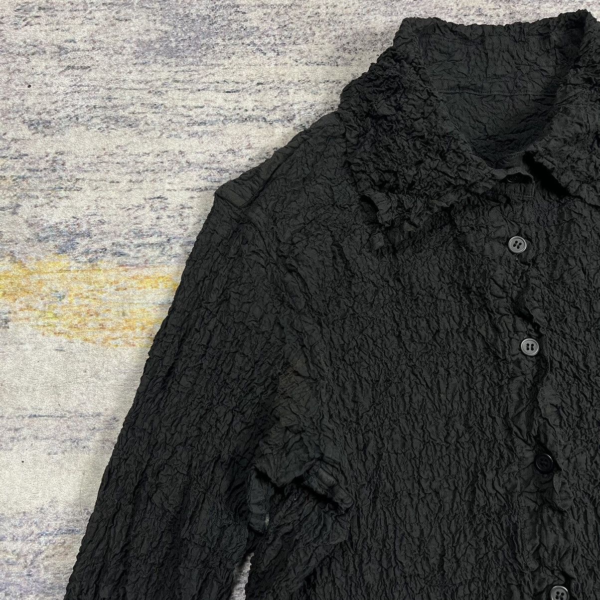 Issey Miyake × Pleats Please Issey Miyake Issey Miyake Me crinkle pleats blouse top Size M / US 6-8 / IT 42-44 - 12 Thumbnail