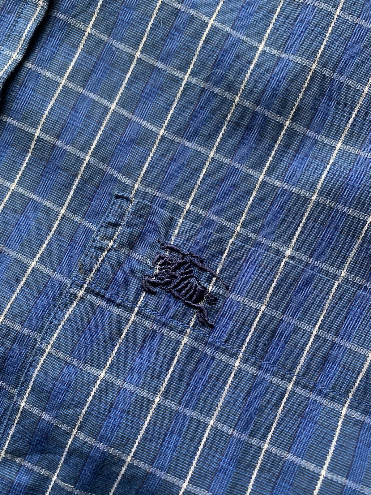 Burberry × Vintage Vintage Burberrys shirt Size US XL / EU 56 / 4 - 3 Thumbnail