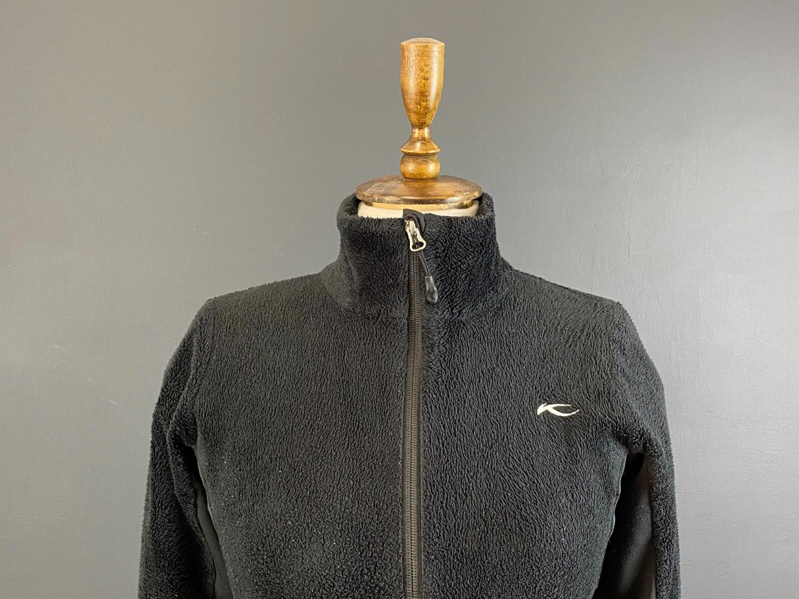 KJUS Kjus Black Outdoor Soft Pile Fleece Jacket Size 36 / S Size S / US 4 / IT 40 - 2 Thumbnail