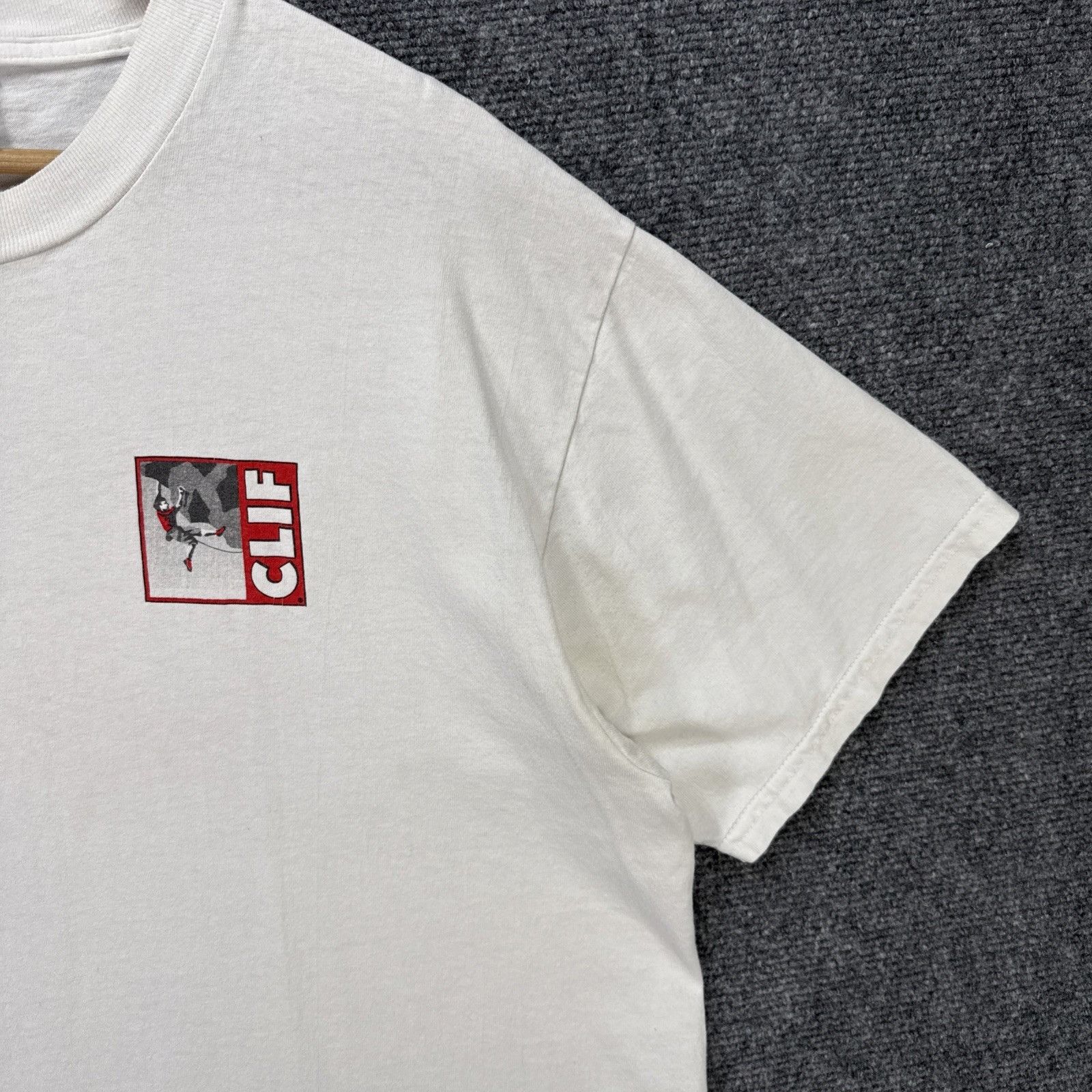 Patagonia Vintage CLIF Shirt Mens Large White 90s USA Patagonia Hiking Size US L / EU 52-54 / 3 - 6 Thumbnail