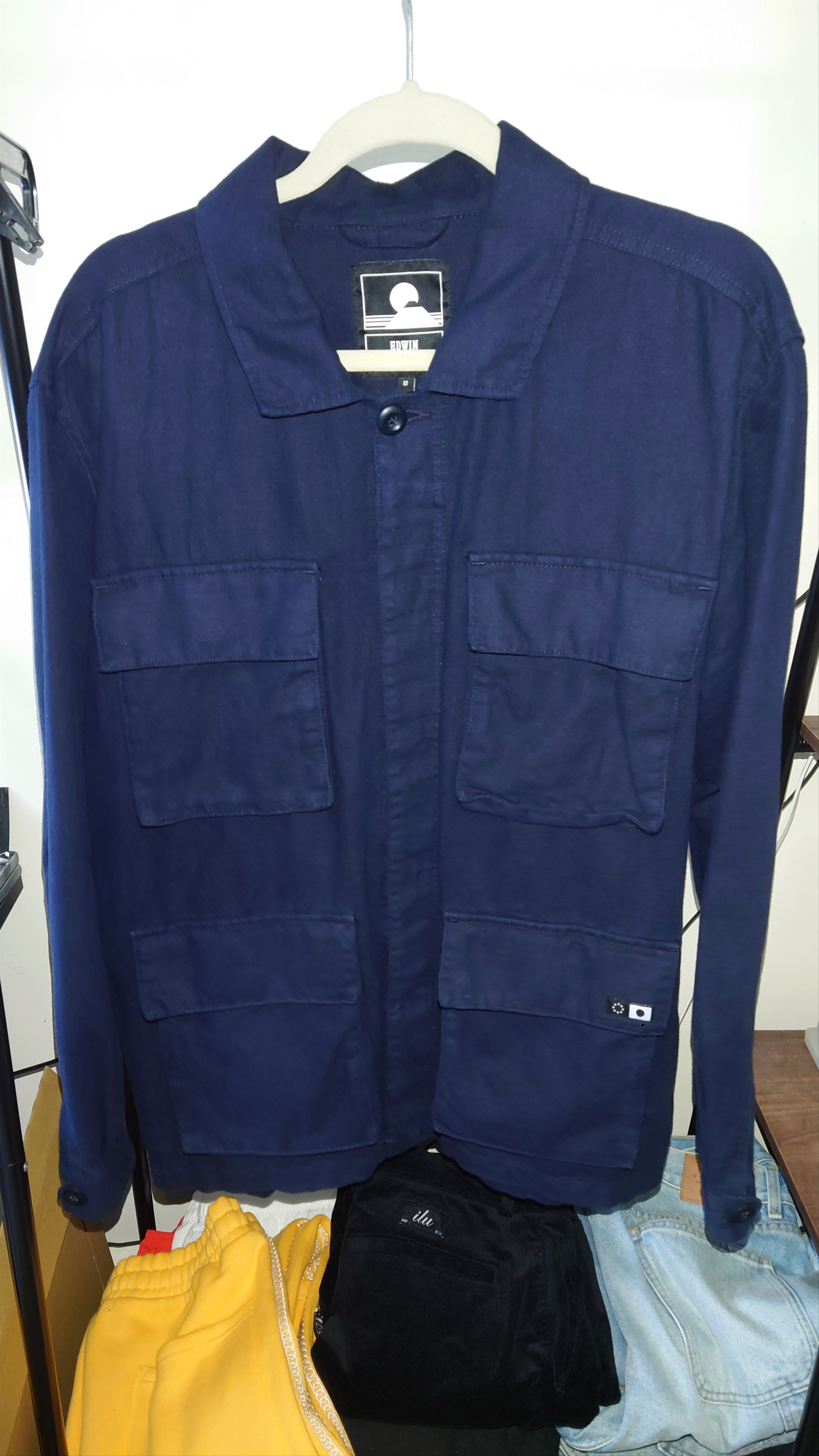 Edwin Edwin Souvenir Survival Japan Jacket - Navy - Size M Size US M / EU 48-50 / 2 - 3 Thumbnail