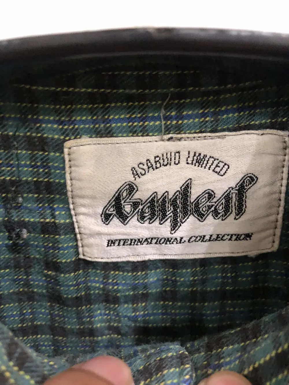 Vintage Vintage Bayleaf Flannel Shirt 👕 Size US M / EU 48-50 / 2 - 3 Thumbnail