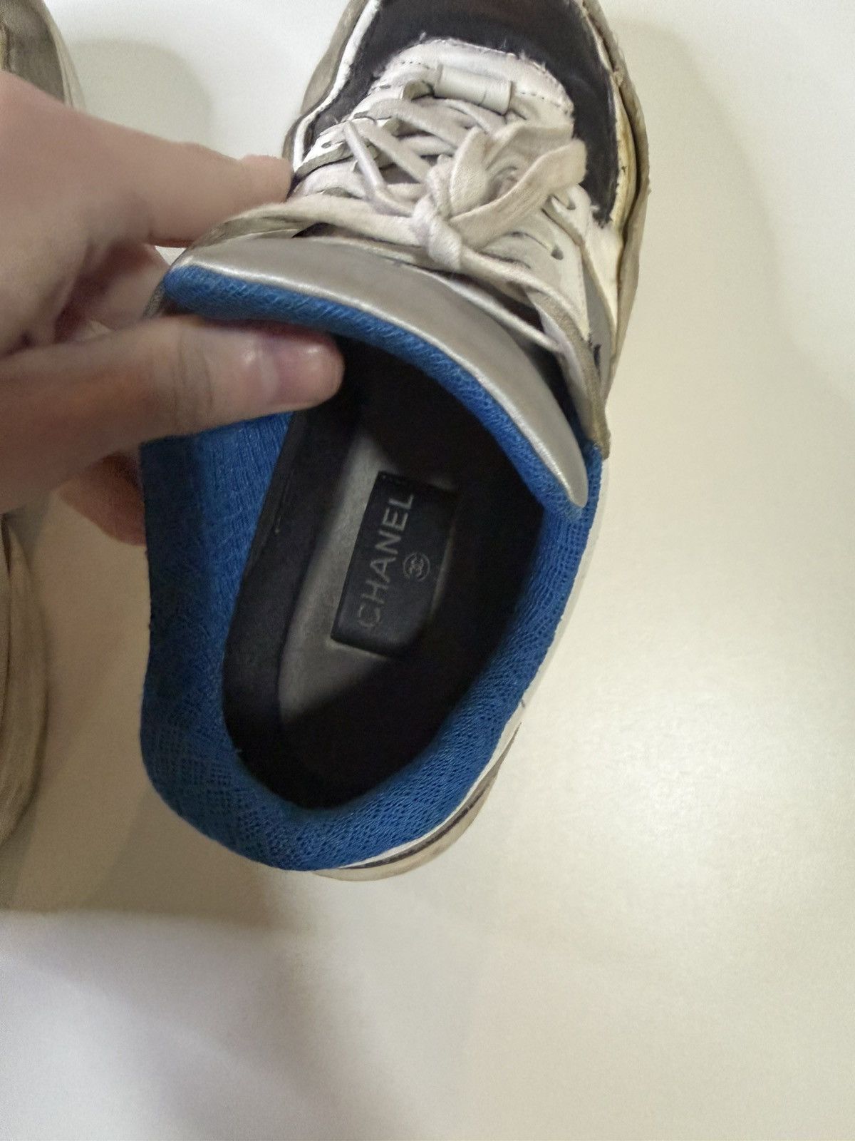 Chanel Chanel Low Top Runner Trainer Sneakers Size US 8.5 / EU 41-42 - 12 Thumbnail