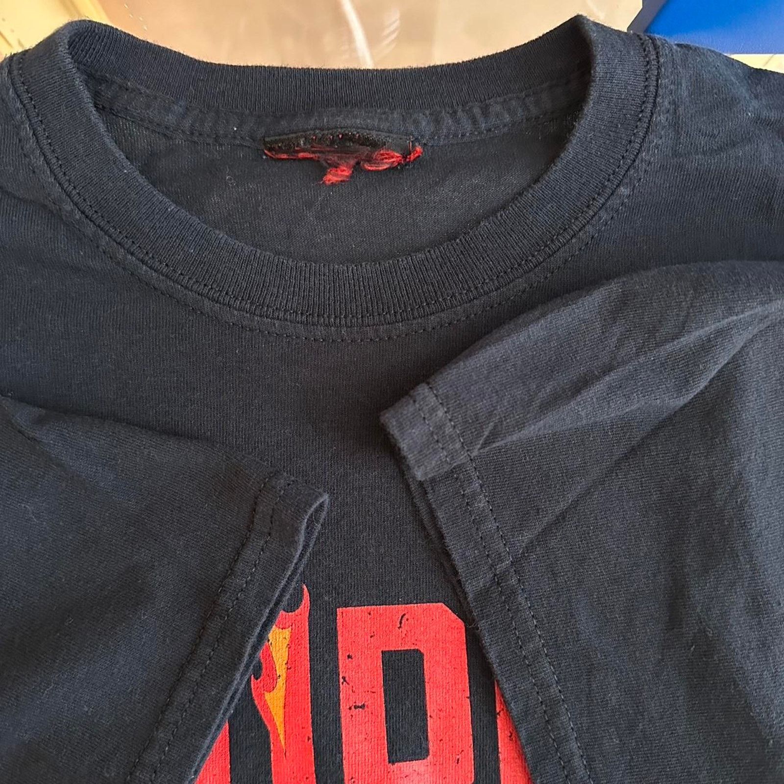 WCW/nWo × WWE Vintage Y2K Burn it Down Seth Rollins Shirt Size US M / EU 48-50 / 2 - 6 Thumbnail