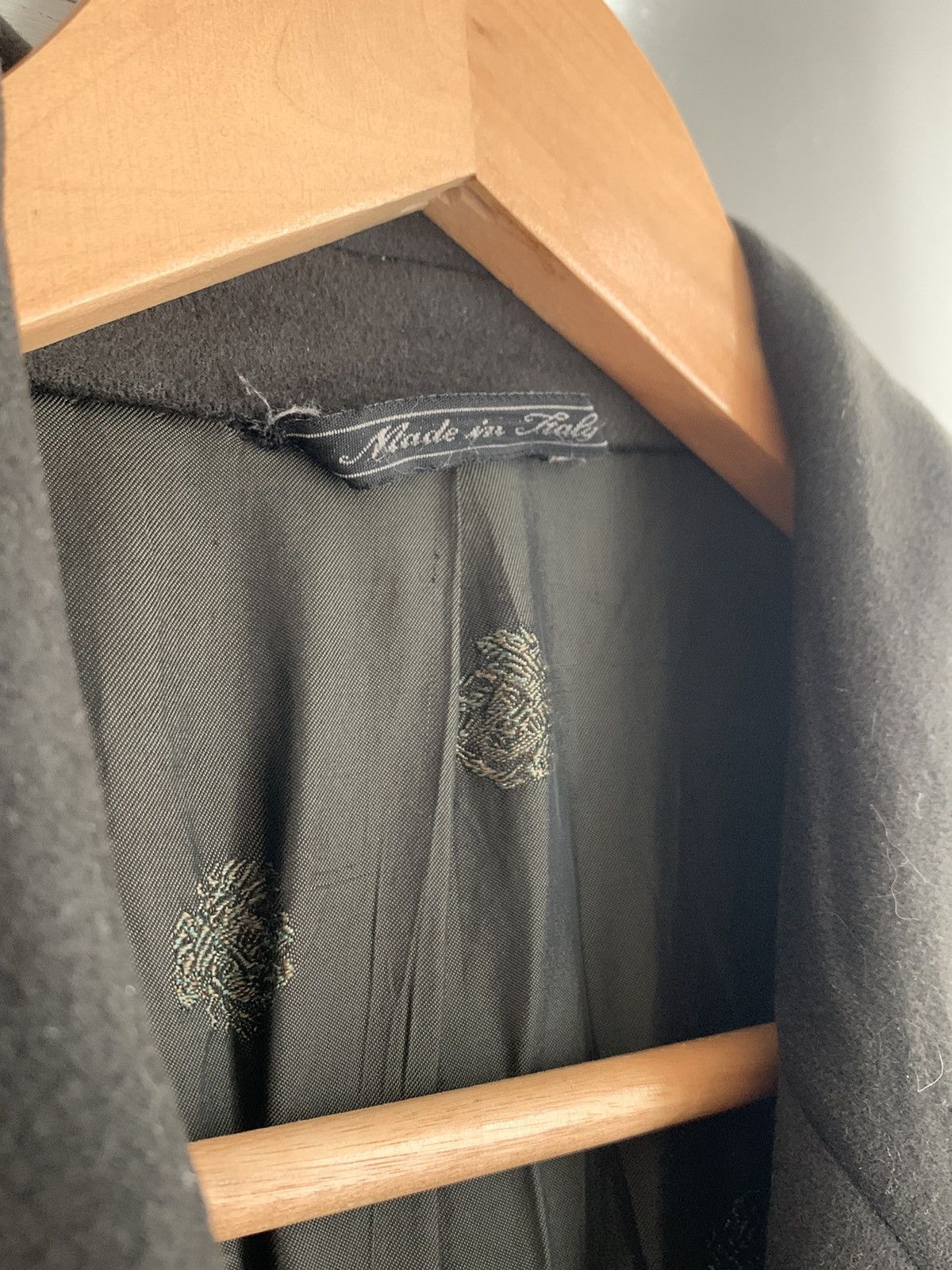 Versace Gianni Versace Wool Overcoat Men's Size US L / EU 52-54 / 3 - 8 Thumbnail