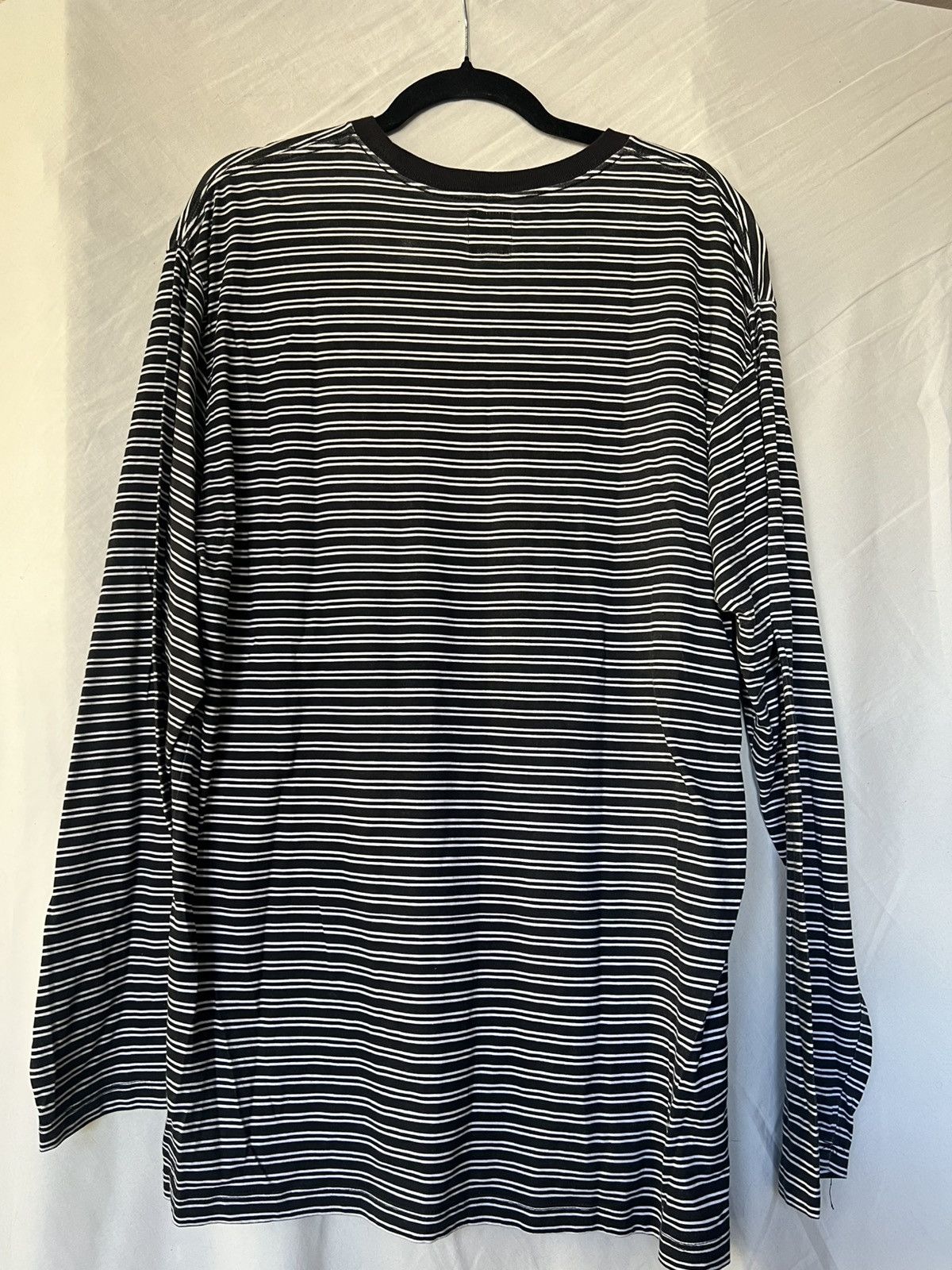 Vans Vans shirt striped black and white long sleeve Size US L / EU 52-54 / 3 - 4 Thumbnail