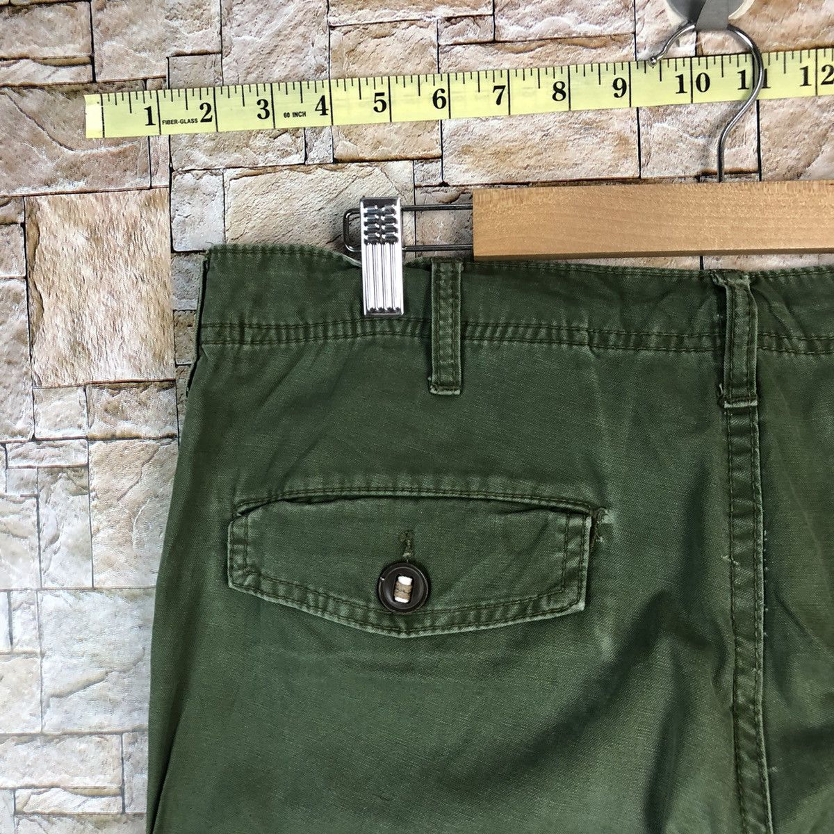 Japanese Brand Japanese Brand Green Cargo Multipocket Pants #A1164 Size US 32 / EU 48 - 18 Thumbnail