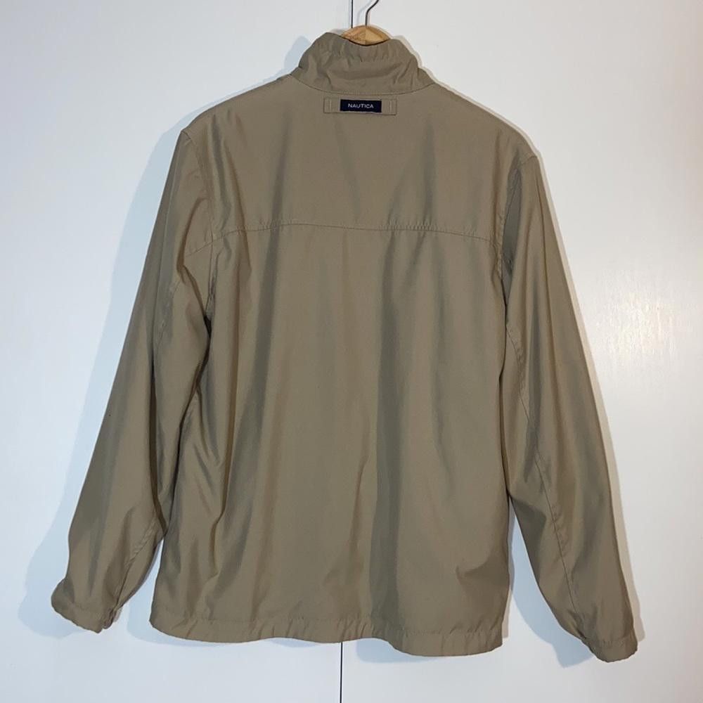 Nautica Nautica l Y2K Reversible Fleece/Khaki Jacket Size Small Size US S / EU 44-46 / 1 - 3 Thumbnail