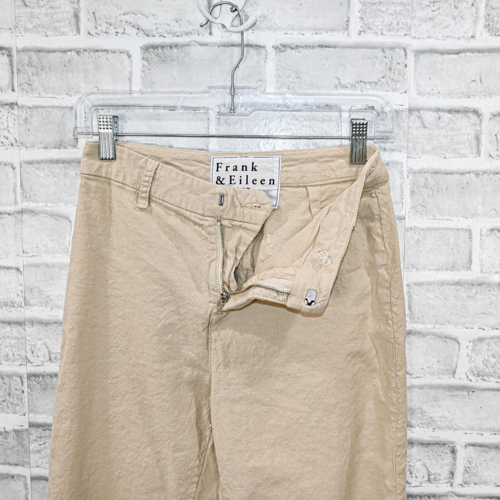 Frank & Eileen Frank & Eileen Kinsale Trouser Pants italian Performance Size 25" / US 0 / IT 36 - 3 Thumbnail