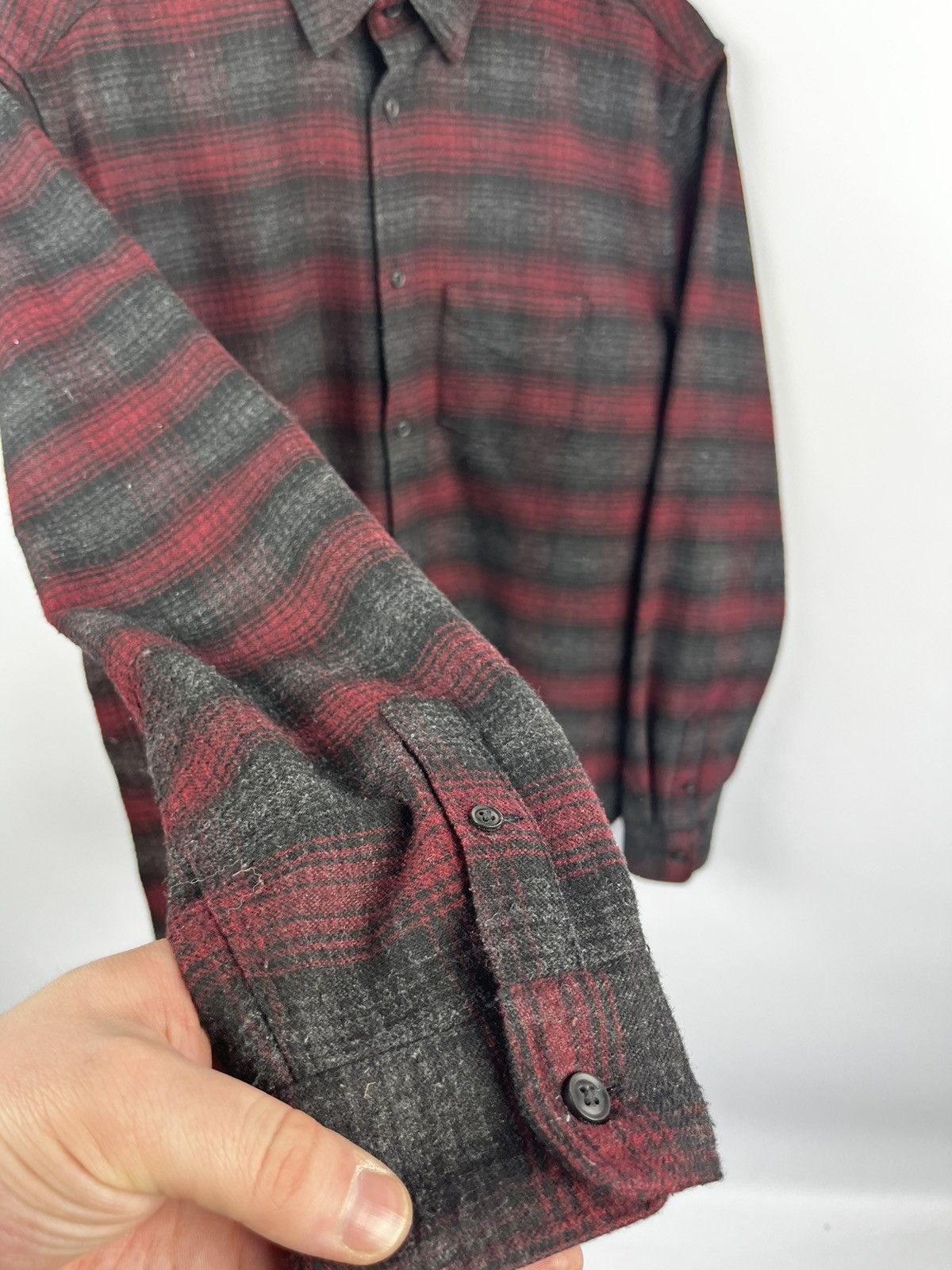Allsaints ALLSAINTS Newhalen Yarn Dyed Check Relaxed Fit Button Down Size US M / EU 48-50 / 2 - 5 Thumbnail
