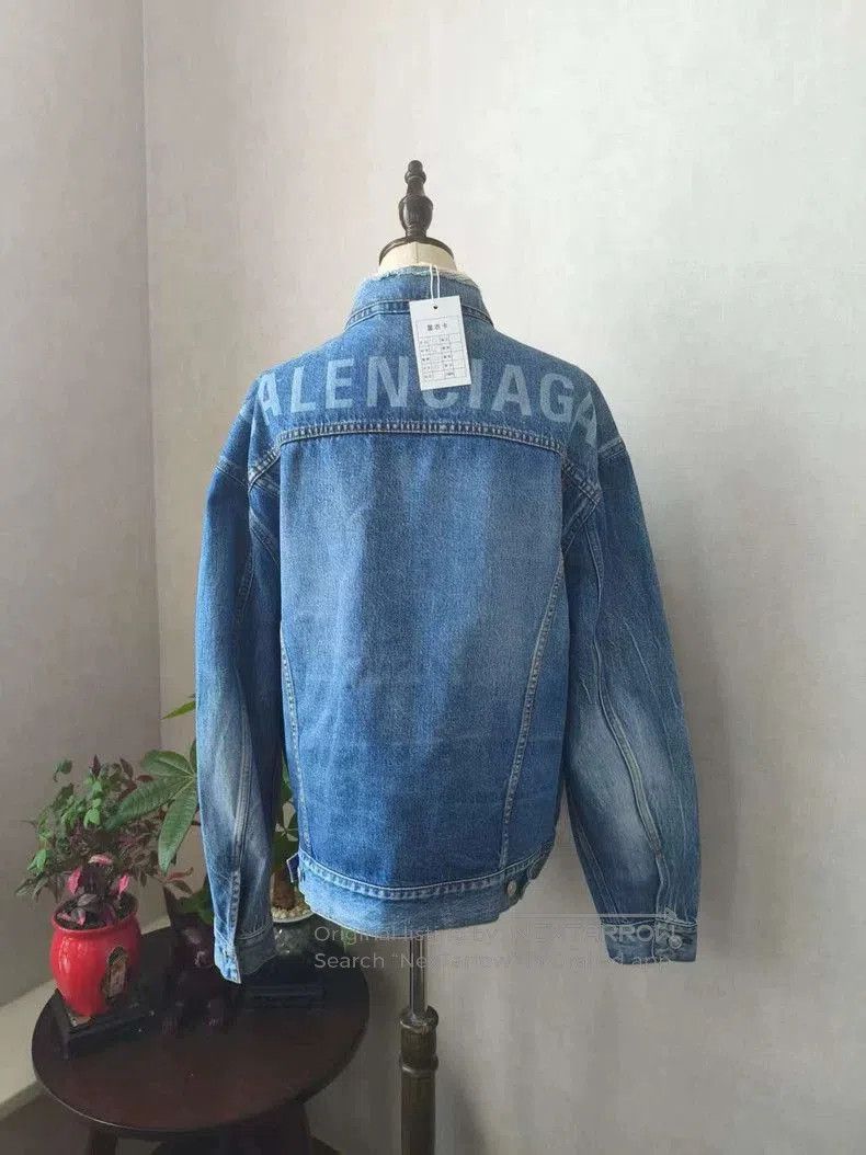 Balenciaga Balenciaga Denim Jacket. Size US M / EU 48-50 / 2 - 2 Thumbnail