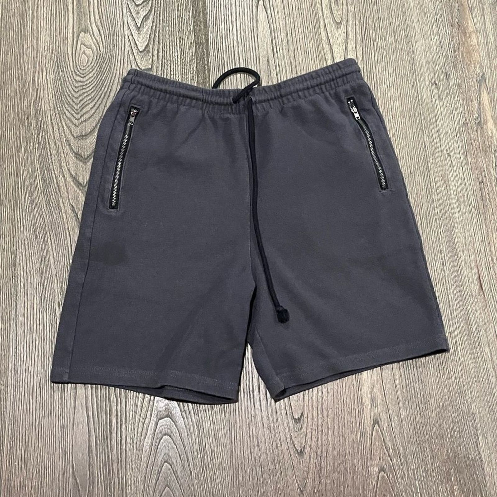 Pacsun Pacsun Knit Shorts Zip Pockets Drawstring Elastic Waist S Size US 27 - 1 Thumbnail