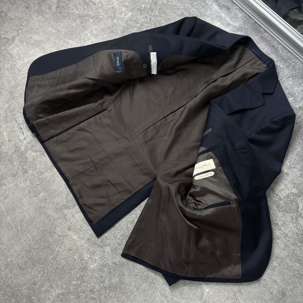 Suitsupply Suitsupply Navy Pure Wool Blazer / Luxury Classic Size 38S - 6 Thumbnail