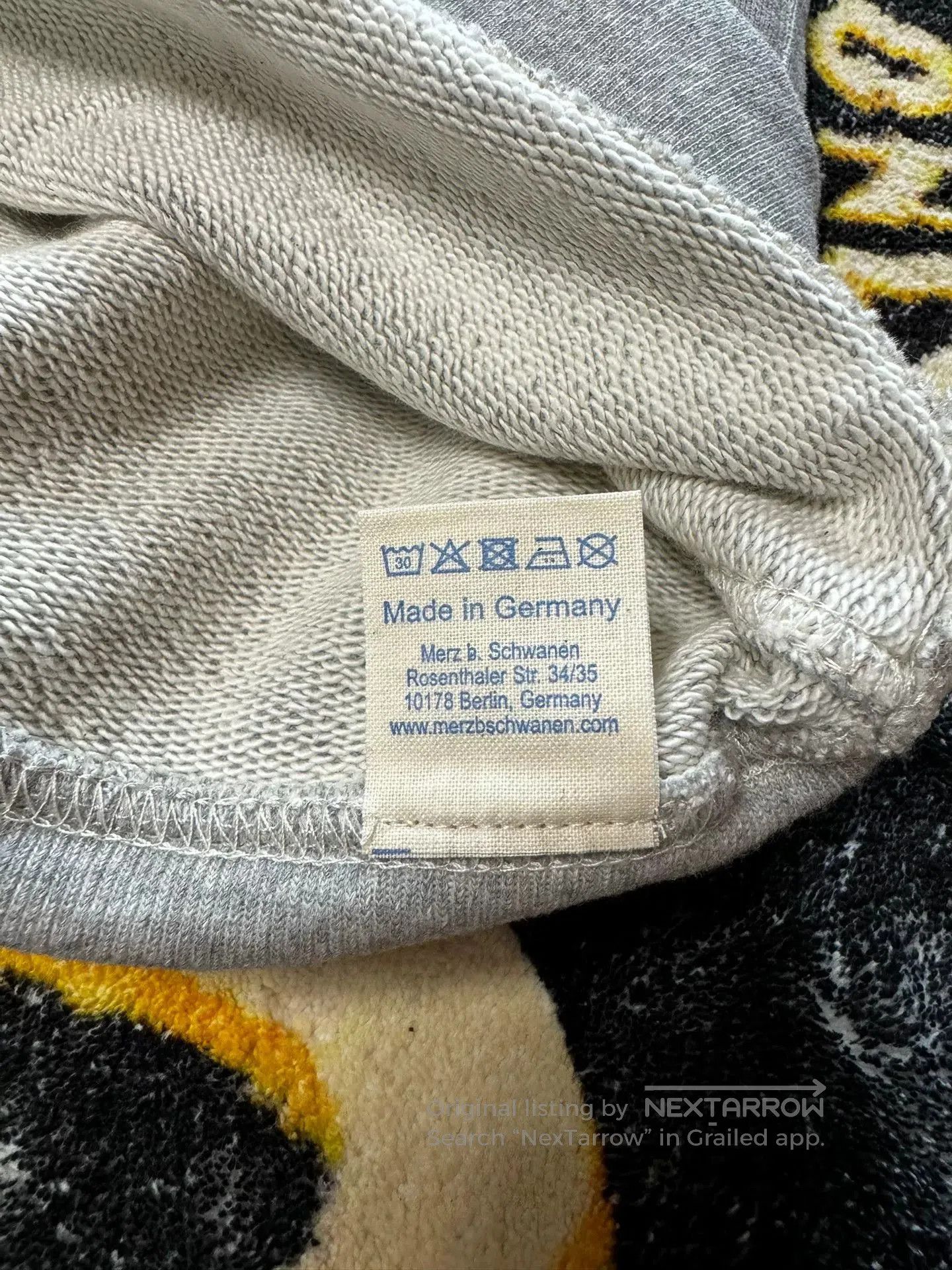 Merz B. Schwanen Merz B.Schwanen 342T Cotton Crewneck Sweatshirt. Size US M / EU 48-50 / 2 - 4 Thumbnail
