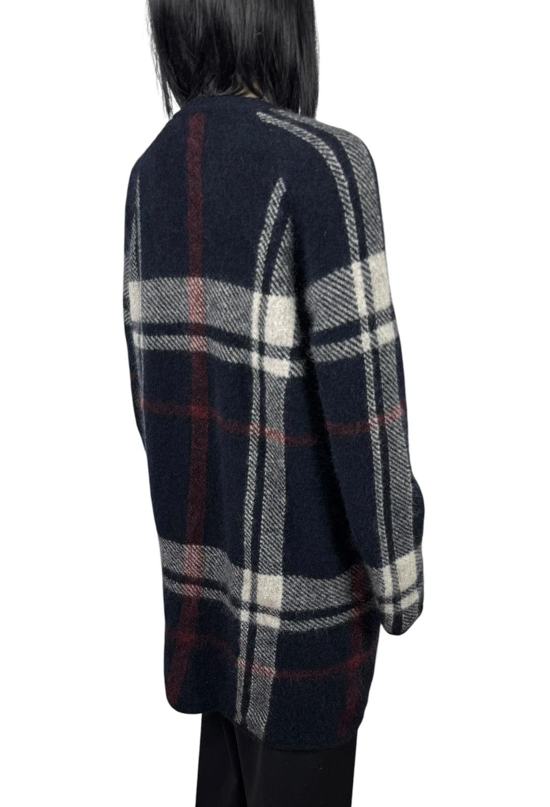 Max Mara S’ Max Mara Wool Mohair Cardigan Plaid size S Size S / US 4 / IT 40 - 8 Thumbnail