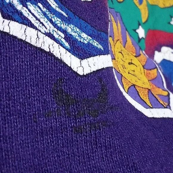 Other Vintage Dolphin Ocean Moon Phase Mandala Crewneck Sweatshirt Size US XL / EU 56 / 4 - 3 Thumbnail