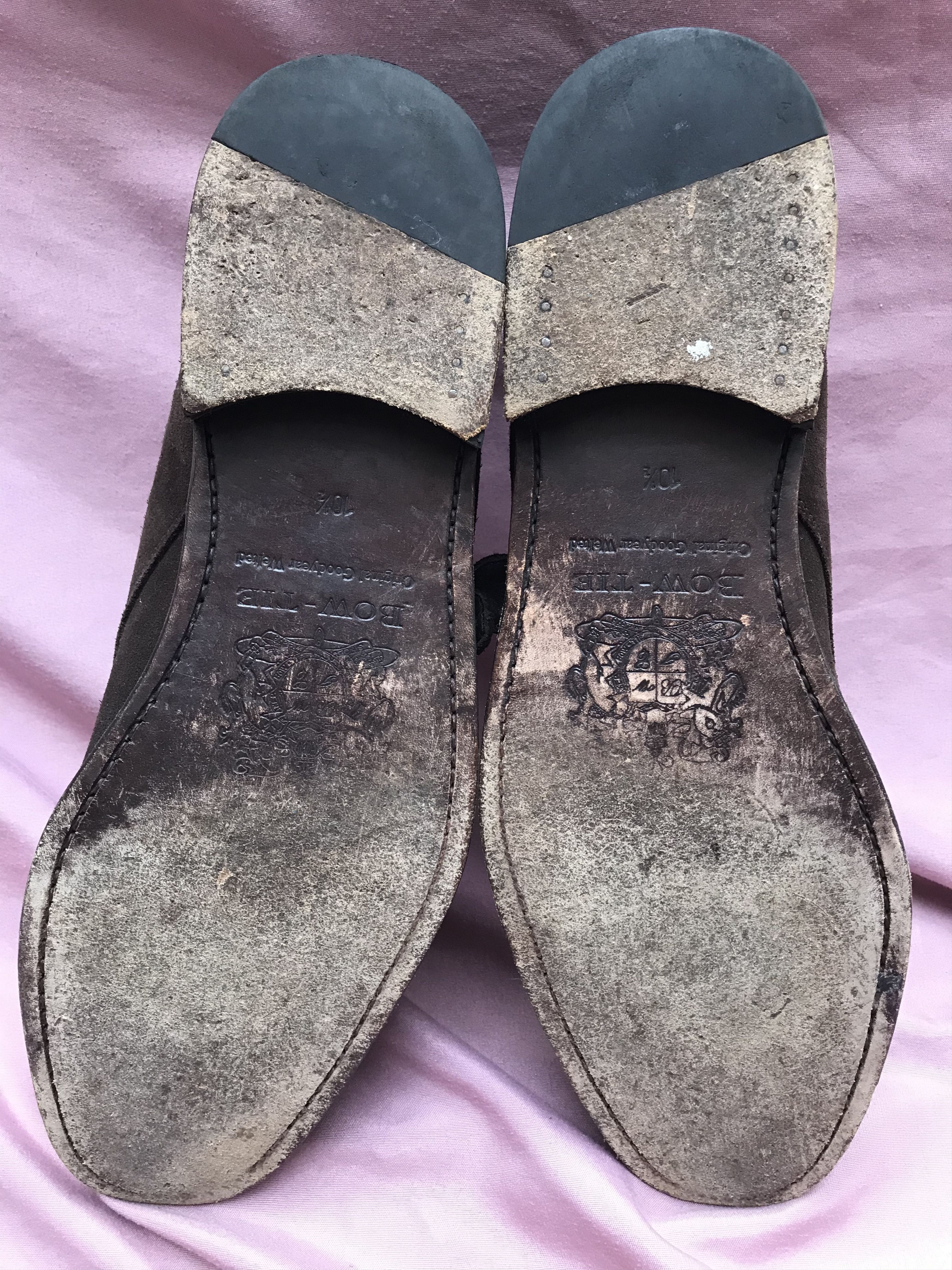 Other BOW-TIE SINGLE STRAP MONK SHOES DARK BROWN SUEDE Size US 10.5 / EU 43-44 - 8 Thumbnail