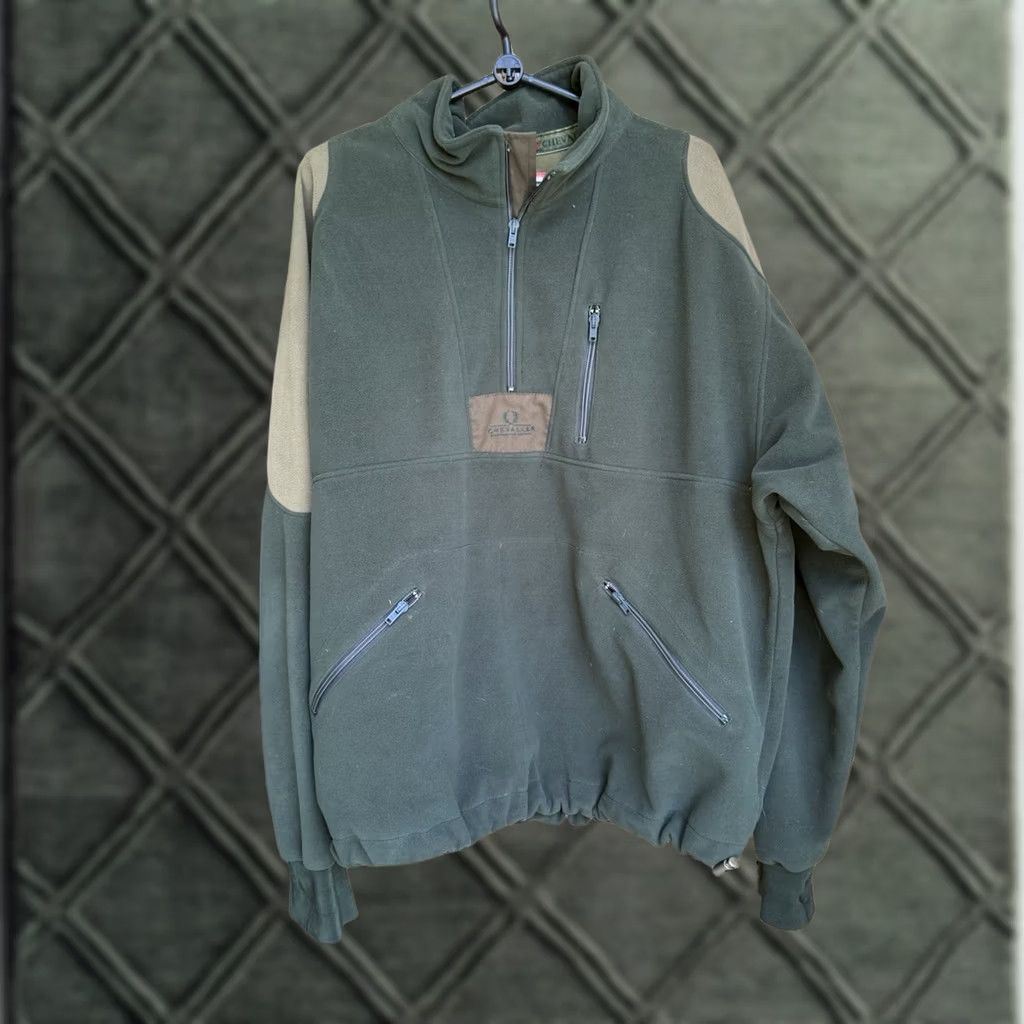 Vintage Chevalier Jacket Windbreaker Army Green XL Size US XL / EU 56 / 4 - 1 Thumbnail