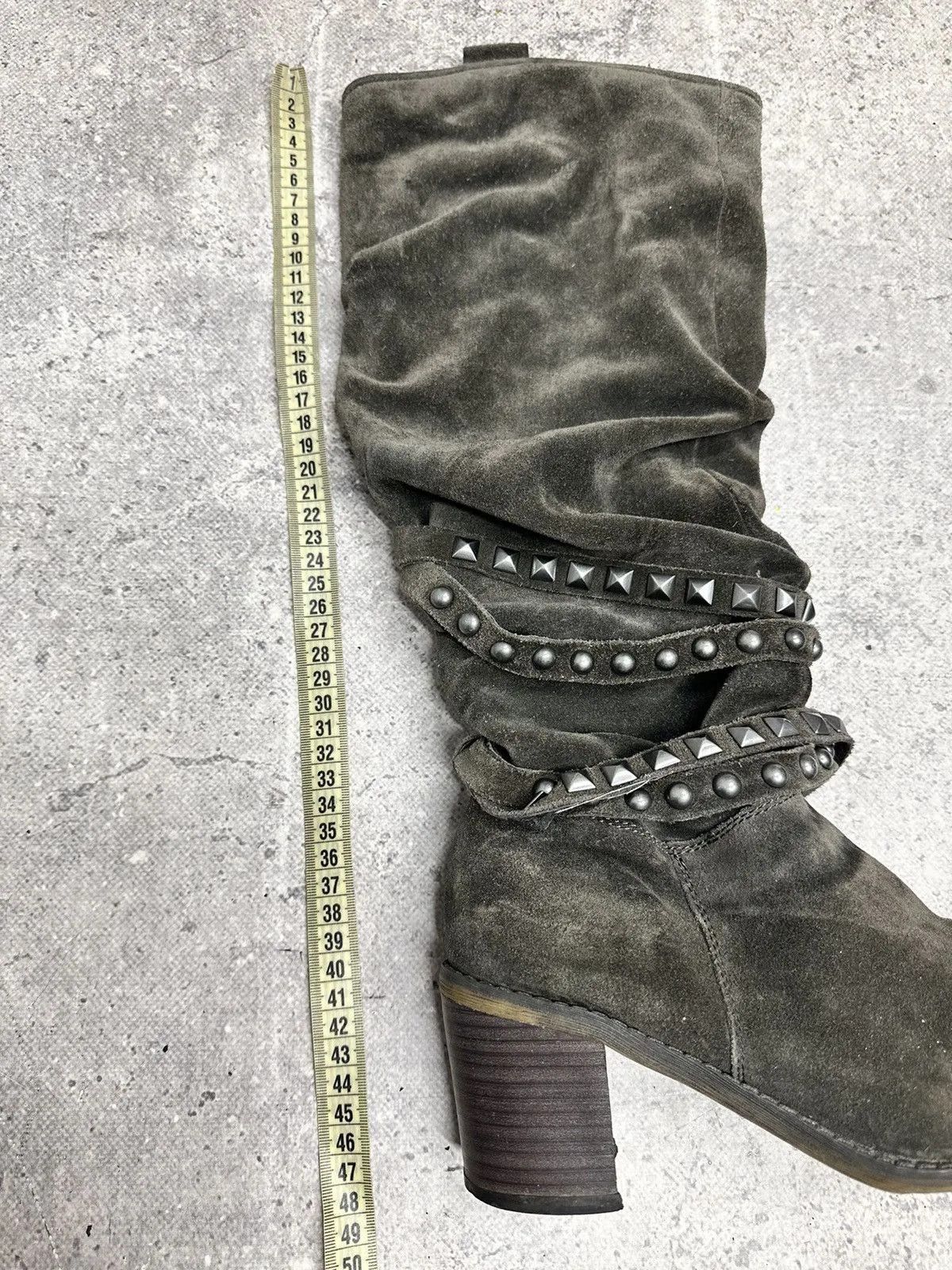 A.S.98 Real Leather Hight Heels Boots Avantgarde Y2K Size US 9 / IT 39 - 16 Thumbnail