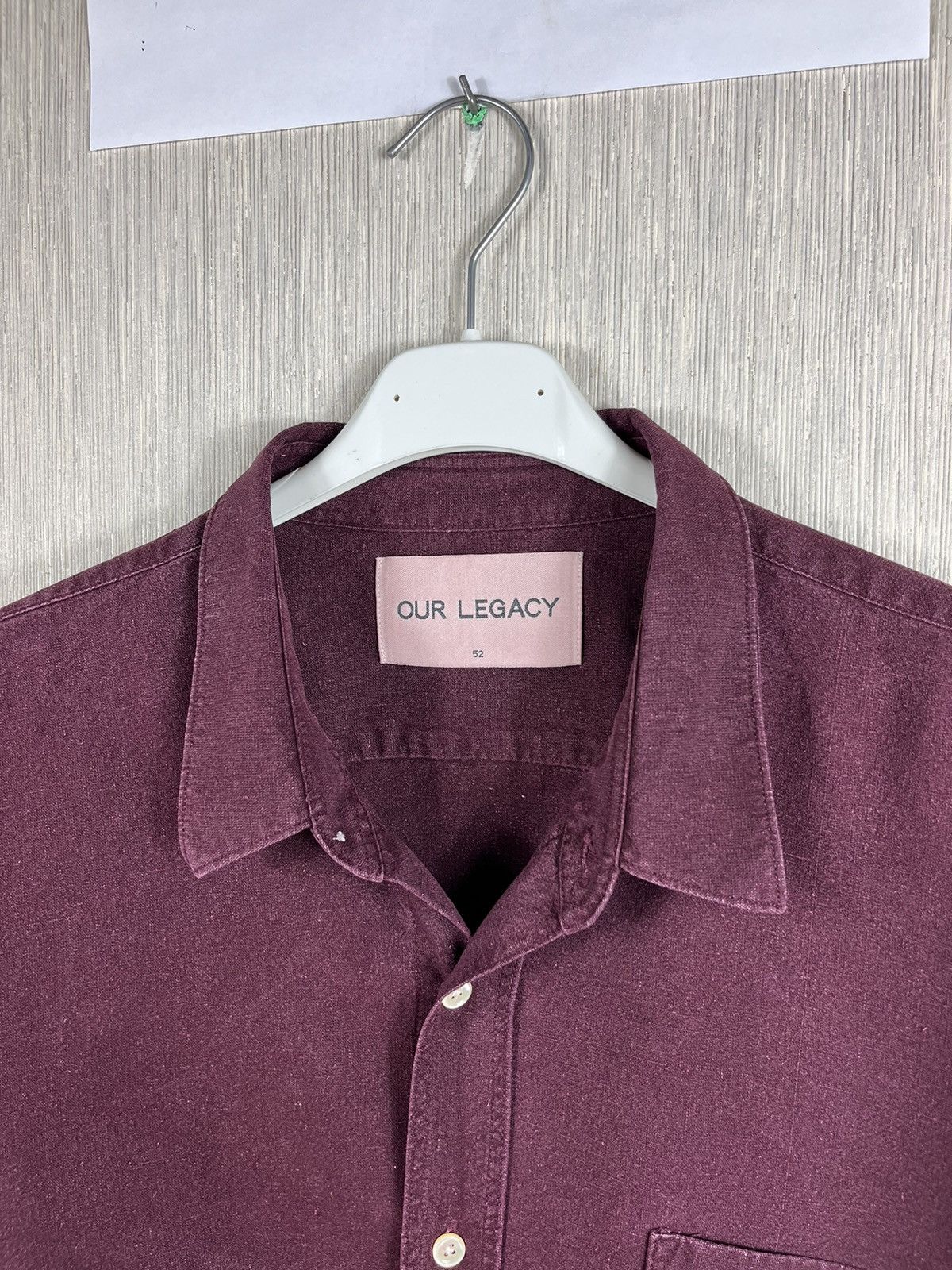Our Legacy Our Legacy raw silk classic shirt with pocket casual Size US L / EU 52-54 / 3 - 9 Thumbnail