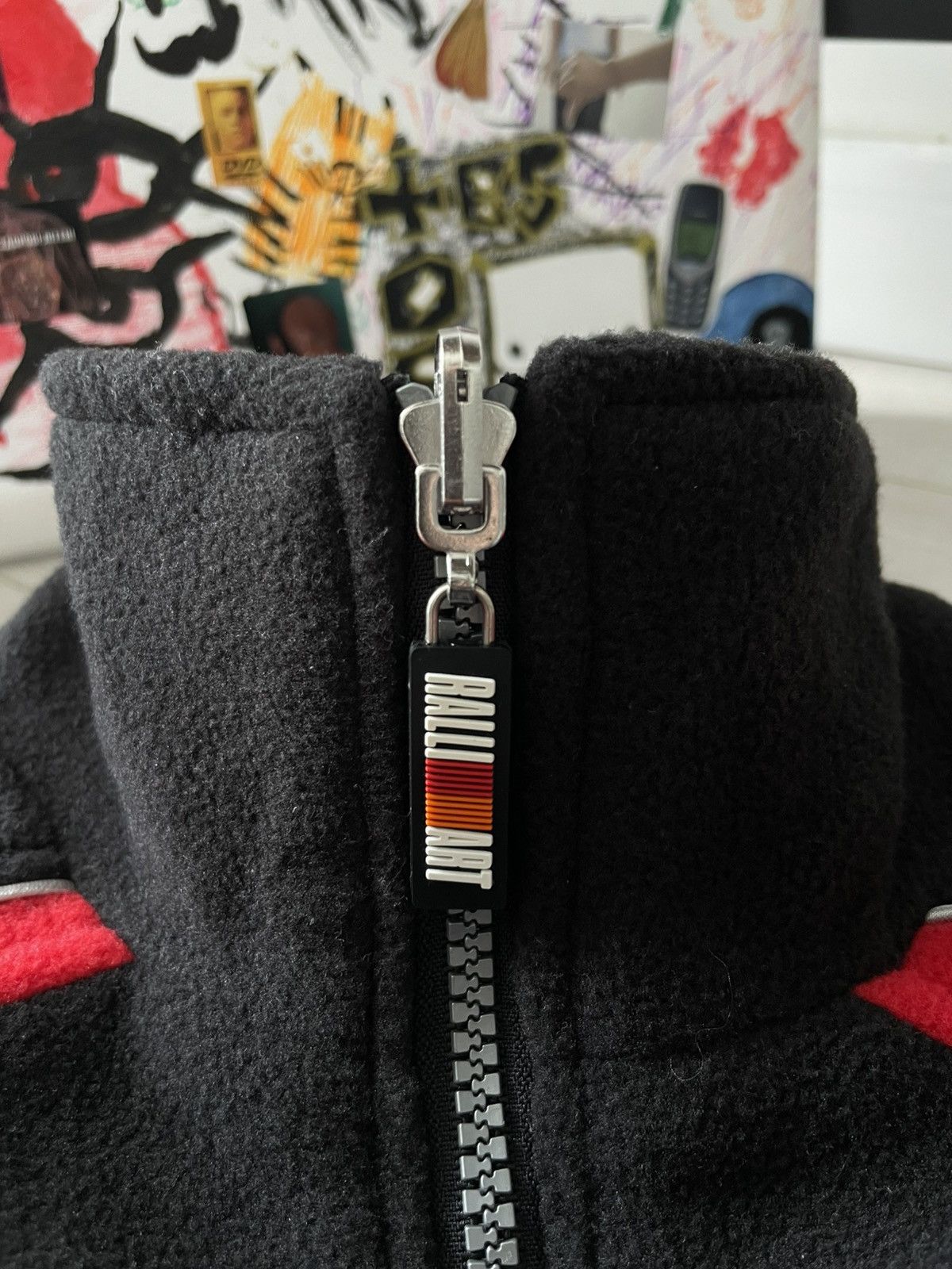 Vintage Vintage 00's Mitsubishi Ralli Art Racing Fleece Jacket Size US S / EU 44-46 / 1 - 7 Thumbnail
