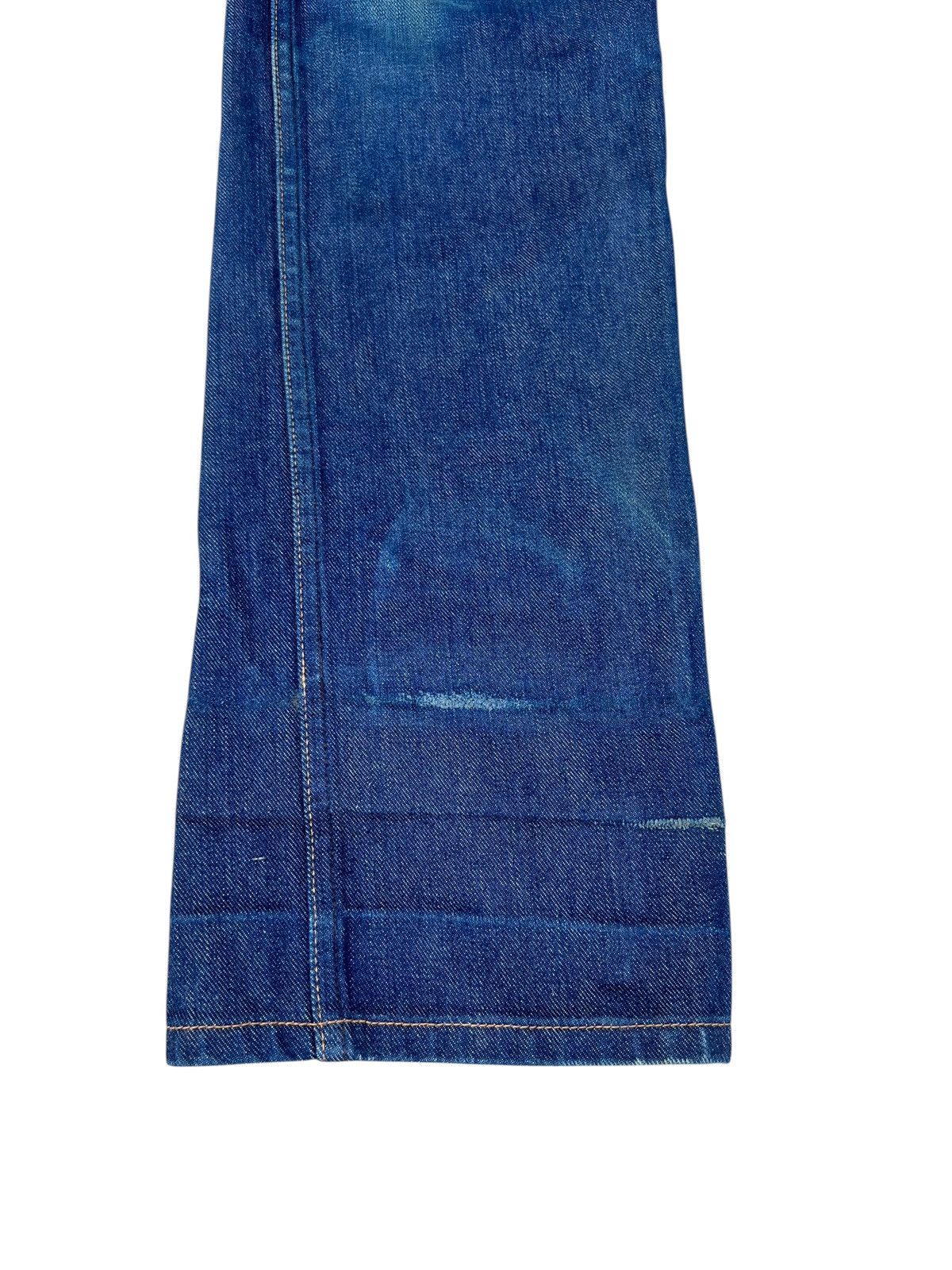 Wrangler Vintage Wrangler Blue Bell Distressed Mud Denim Jeans Size US 29 - 10 Thumbnail