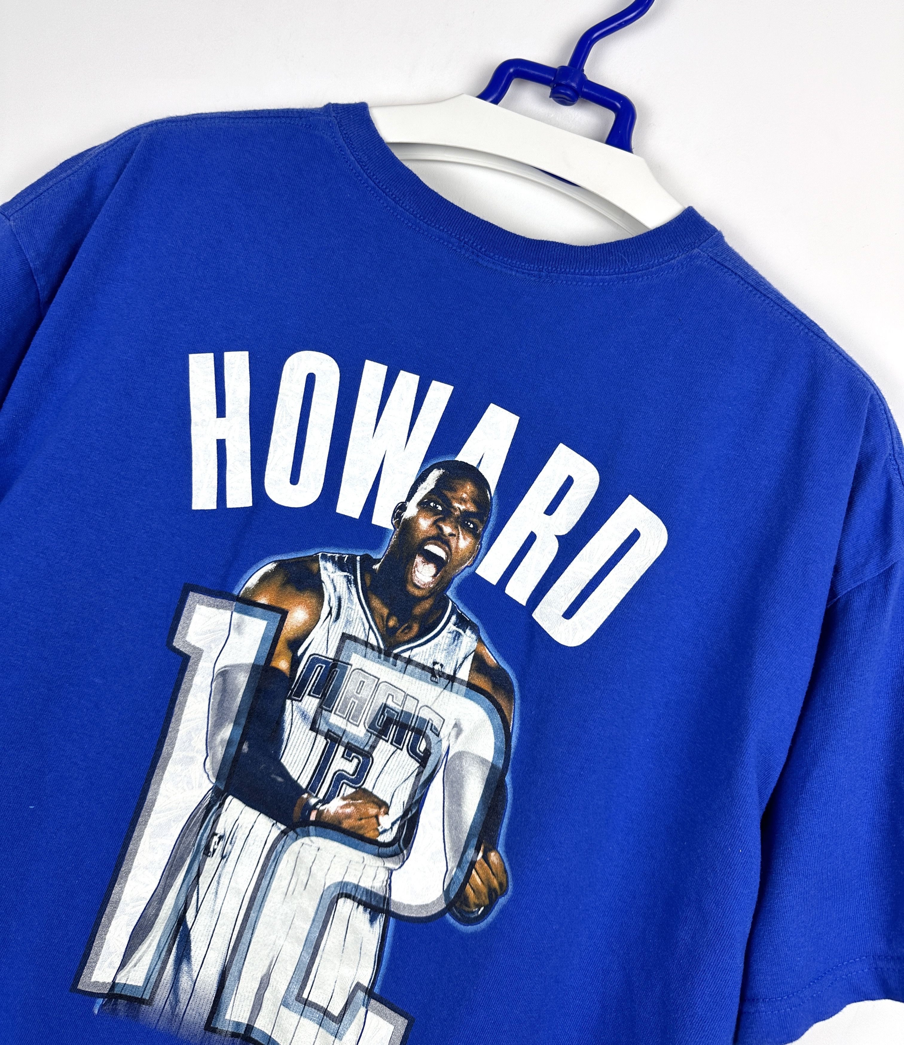 Majestic Vintage Majestic Orlando Magic Dwight Howard Mr. Double tee Size US L / EU 52-54 / 3 - 4 Thumbnail