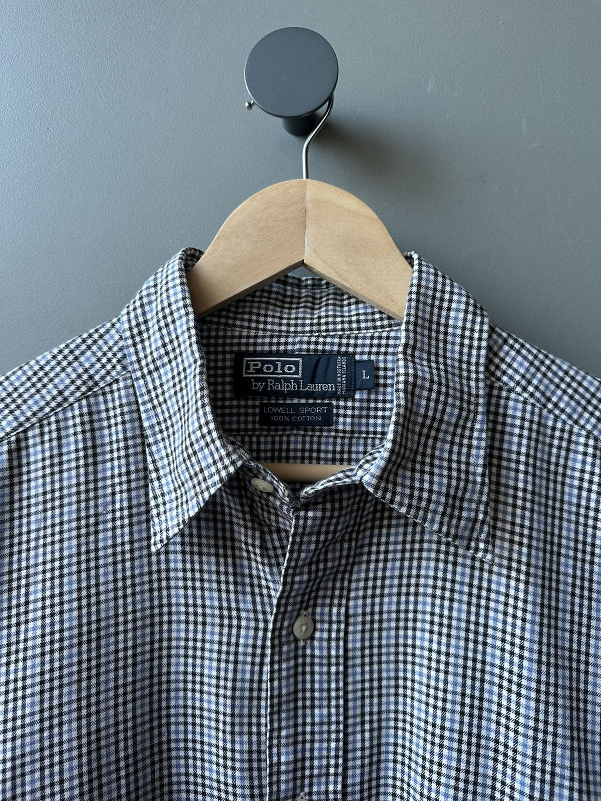 Polo Ralph Lauren Polo Ralph Lauren Lowell Sport Check Shirt Size L Size US L / EU 52-54 / 3 - 3 Thumbnail