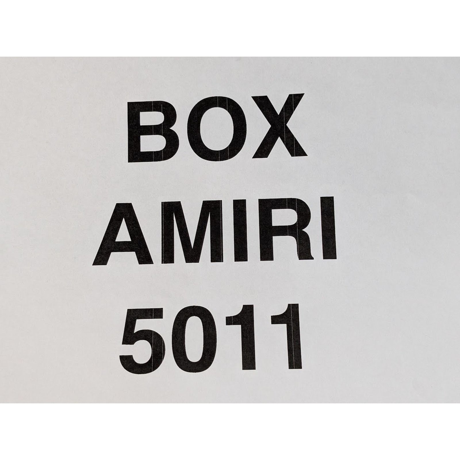 Amiri o1rshd1 Tee Shirt in Black Size US XXL / EU 58 / 5 - 16 Thumbnail
