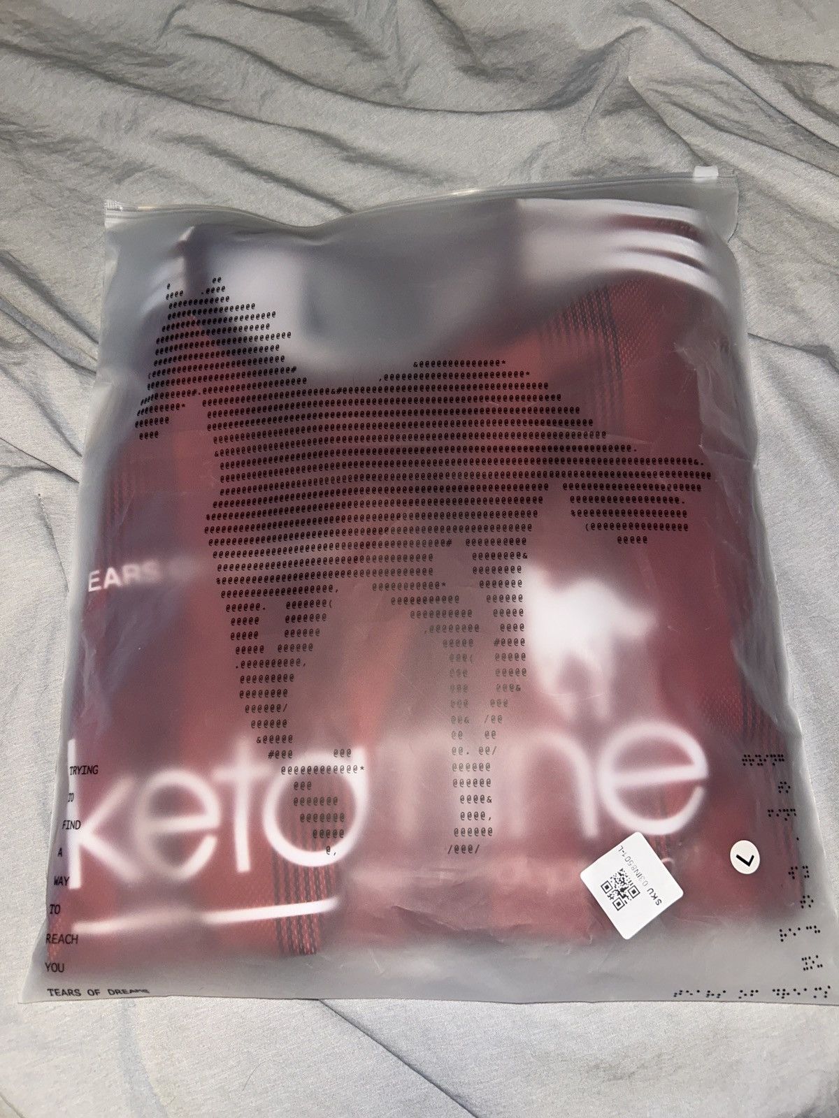 TEARS OF DREAMS BRAND NEW Ketamine Jersey Tears of Dreams Rare Red Size US L / EU 52-54 / 3 - 2 Thumbnail