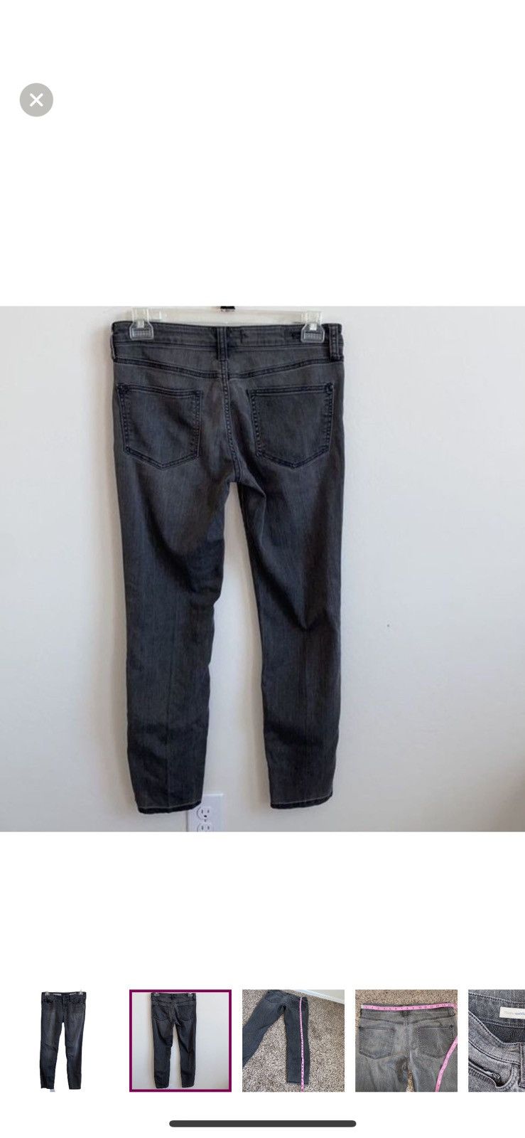 Anthropologie Anthropologie pilcro & the letterpress stet jeans size 4 Size 27" / US 4 / IT 40 - 4 Thumbnail