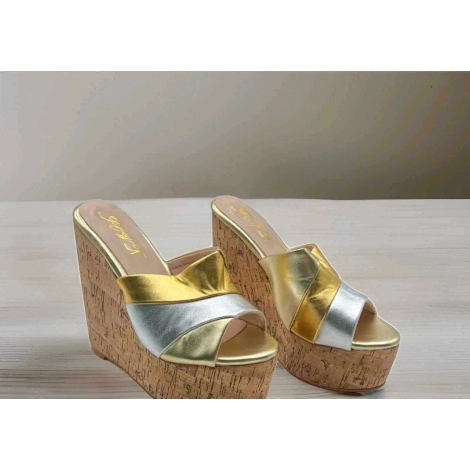 Veronica Beard VERONICA BEARD Womens Cork Platform Dali Open Heeled Sandal Size US 9 / IT 39 - 3 Thumbnail