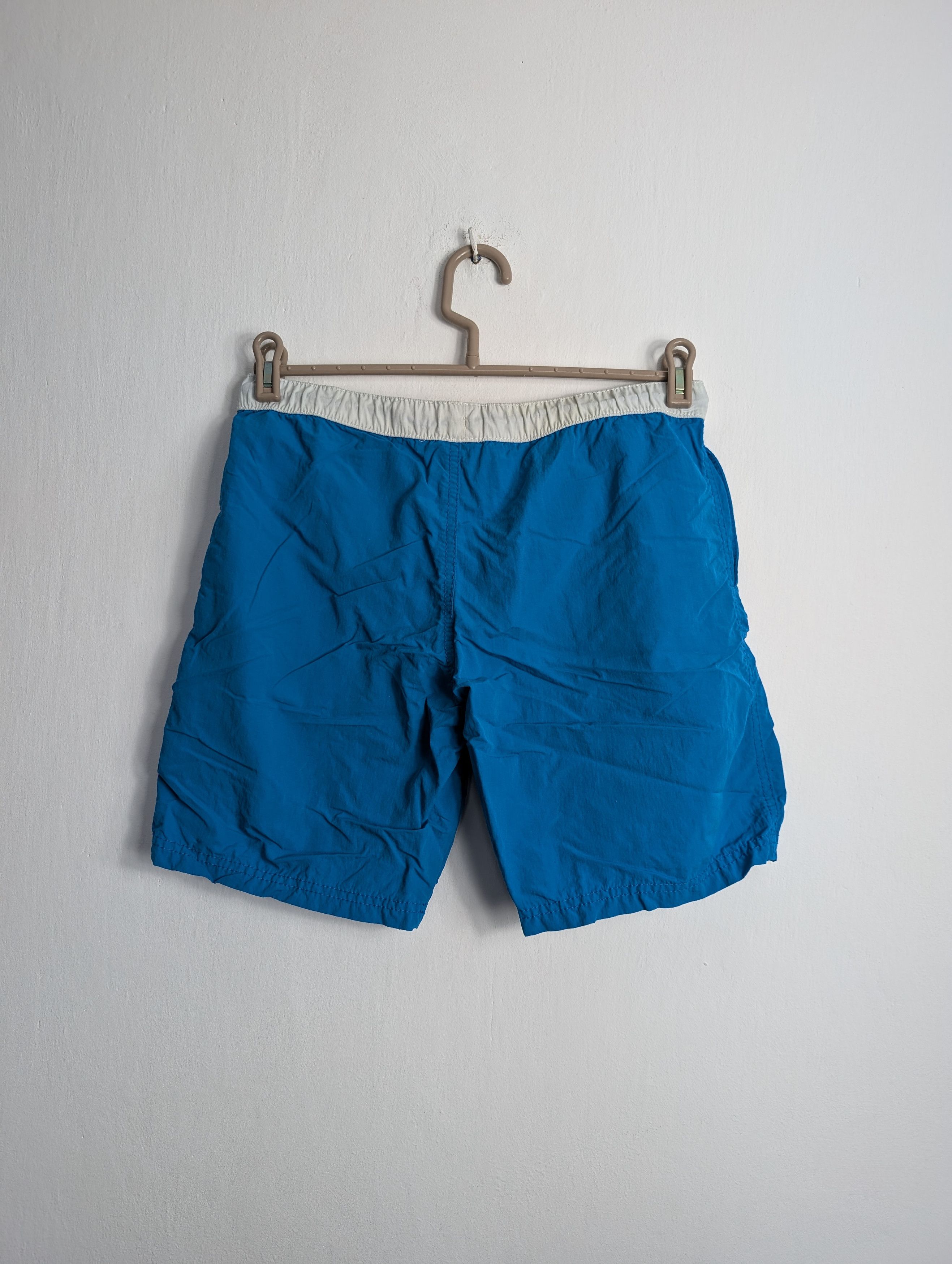 Napapijri Napapijri Swim Shorts Blue Logo Swimwear Y2K Surf Style Size US 32 / EU 48 - 4 Thumbnail