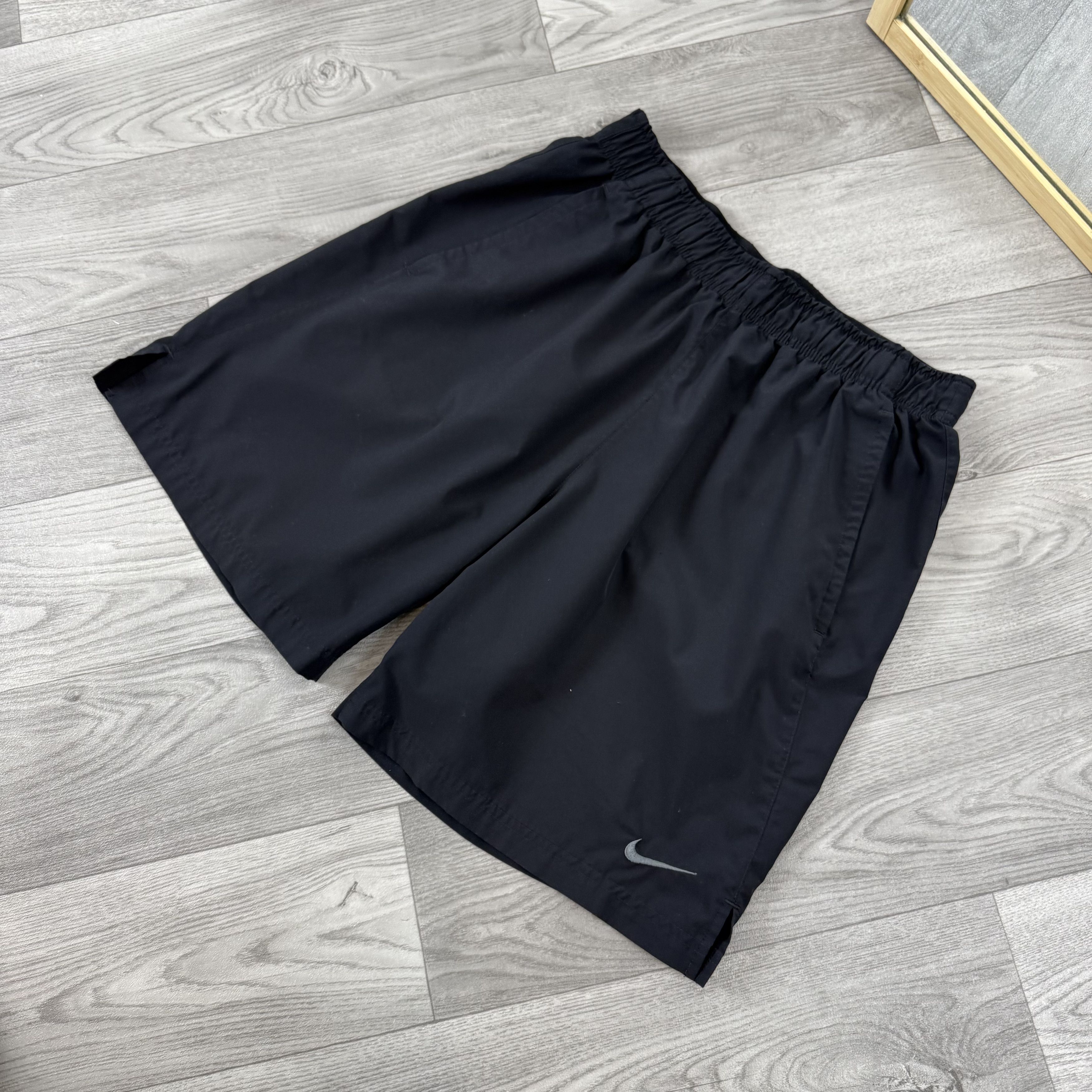 Nike Nike Dri-Fit Nylon Sportswear Black Gym Shorts L Size US 34 / EU 50 - 5 Thumbnail