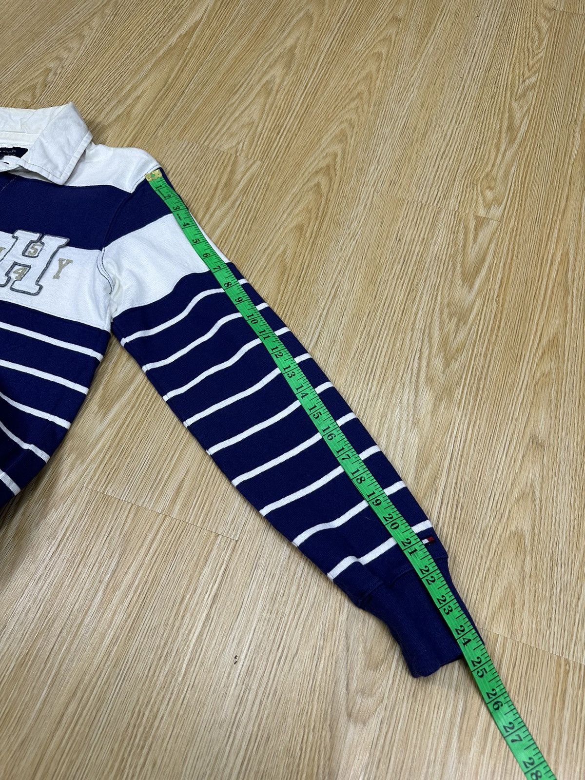 Tommy Hilfiger Tommy Hilfiger Vintage Fit Rugby Polo A919 Size US S / EU 44-46 / 1 - 8 Thumbnail