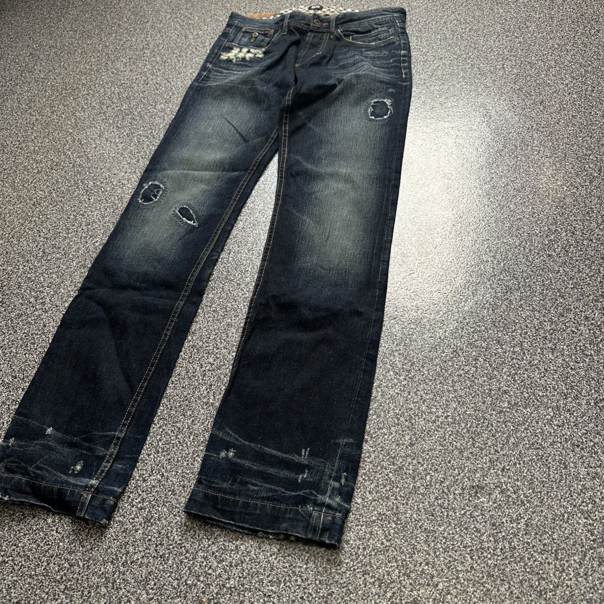 Dolce & Gabbana Dolce & Gabanna Vintage Flared Blue Jeans Y2K 2000's Retro Size 30" / US 8 / IT 44 - 5 Thumbnail