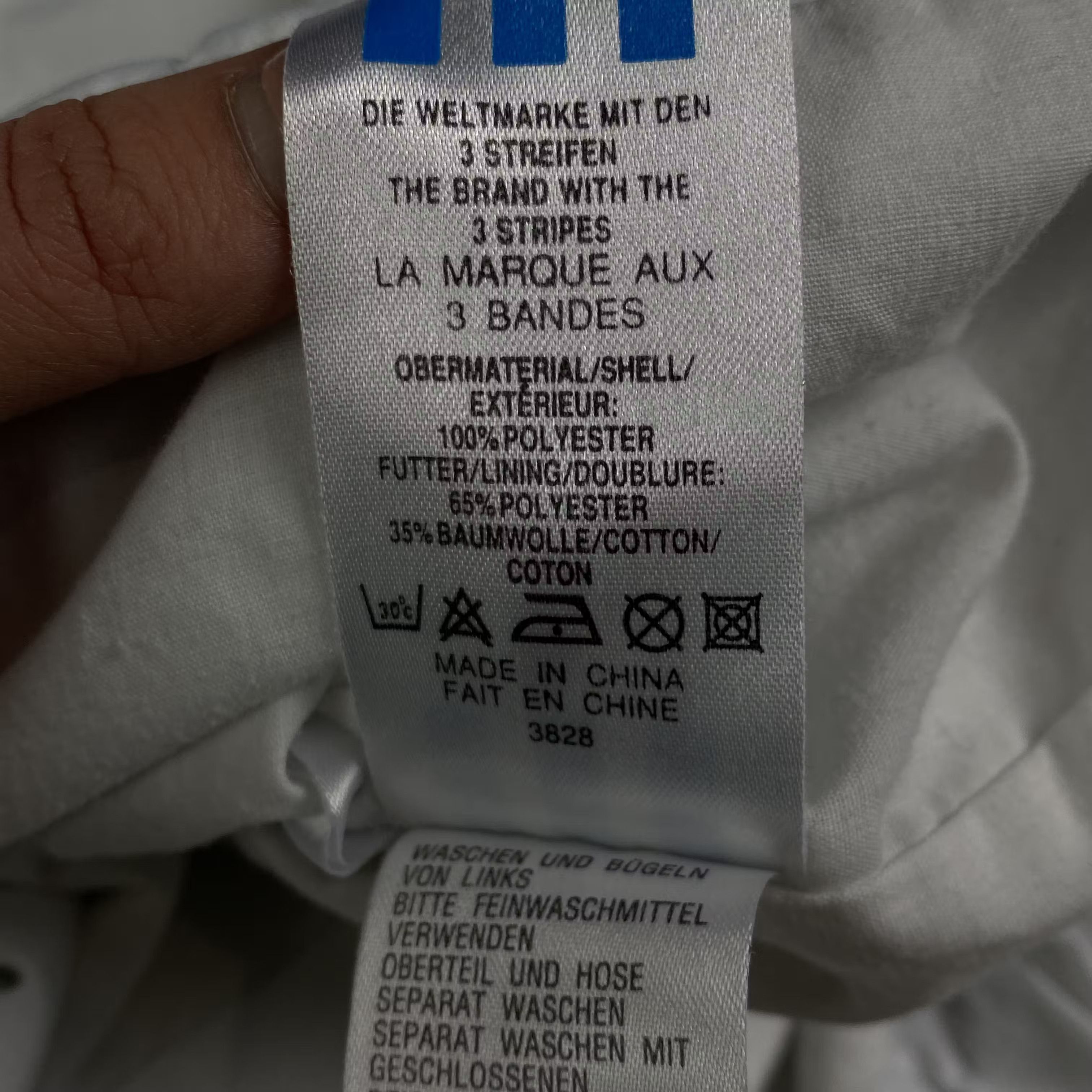 Adidas × Vintage Bomber Jacket Adidas Originals Vintage Size S White Size US S / EU 44-46 / 1 - 6 Thumbnail