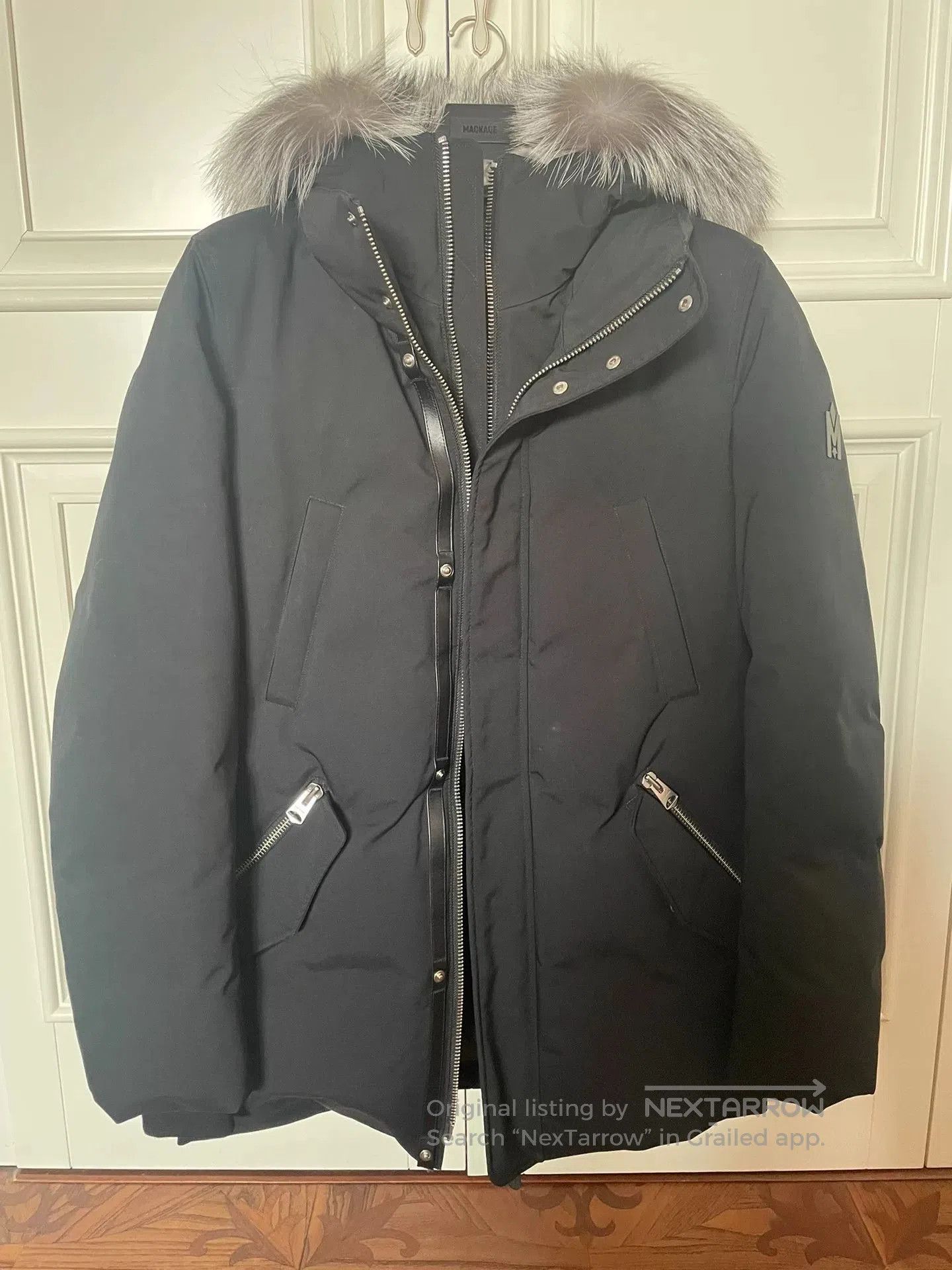 Mackage Mackage Edward Fur Collar Hooded Down Jacket. Size US M / EU 48-50 / 2 - 1 Thumbnail