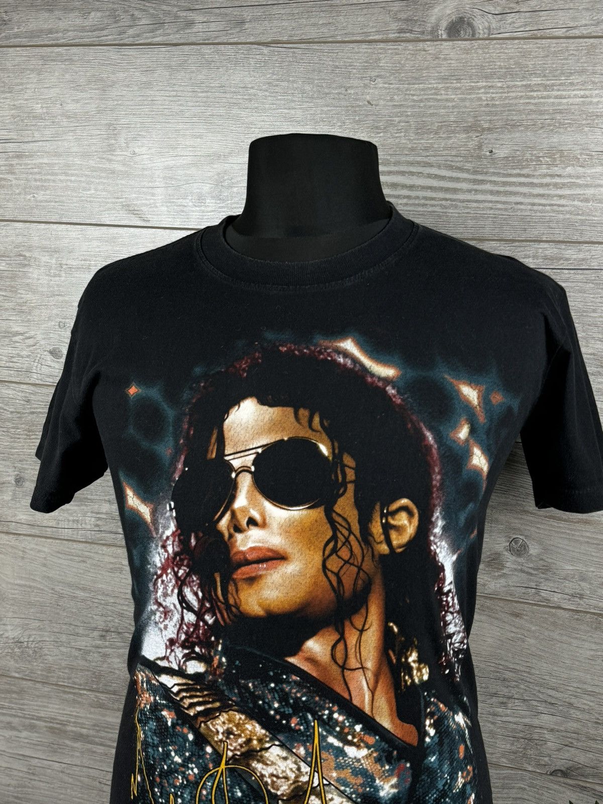 Vintage Michael Jackson "the King of Pop" Music T-Shirt Size US M / EU 48-50 / 2 - 4 Thumbnail