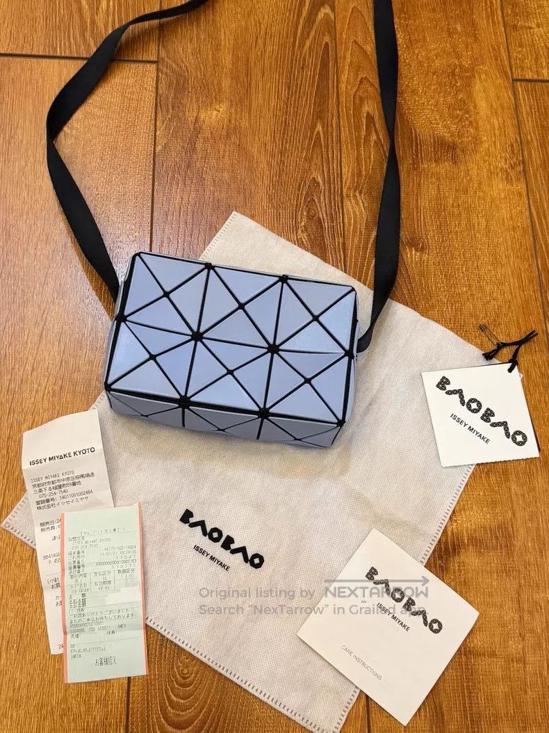 Issey Miyake Issey Miyake Handbag Blue Purple Size ONE SIZE - 1 Thumbnail