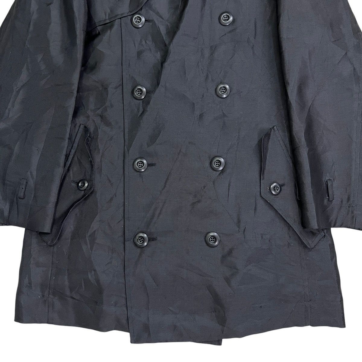 🔥 1997 ISSEY MIYAKE MEN DOUBLE BREASTED COAT MADE IN JAPAN
