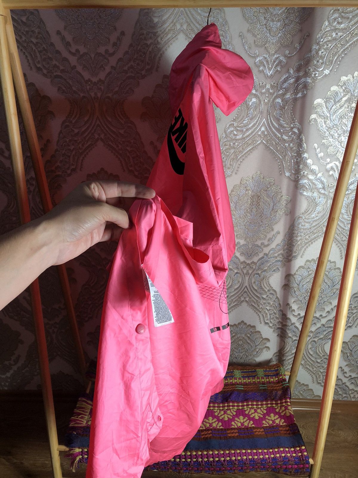 Nike × Vintage VERY RARE NIKE RAIN LIGHT JACKET BIG LOGO JAPAN STYLE Y2K Size US L / EU 52-54 / 3 - 9 Thumbnail