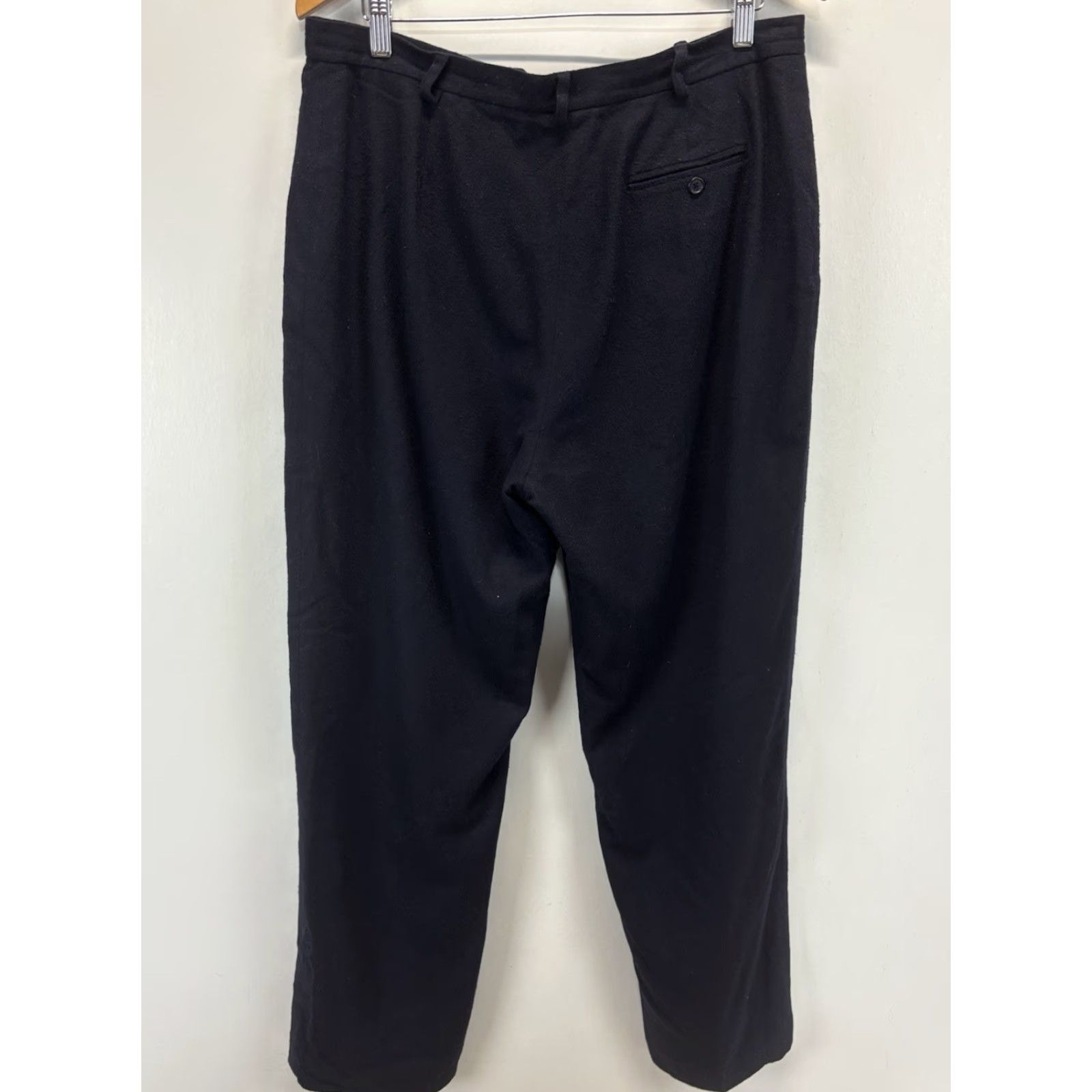 Ralph Lauren VINTAGE Lauren Ralph Lauren Wool Dress Pants Women’s Navy Size 16 Fully Lined Pants Womens 16 Navy Wool Blend Size 38" / US 16 / IT 52 - 3 Thumbnail