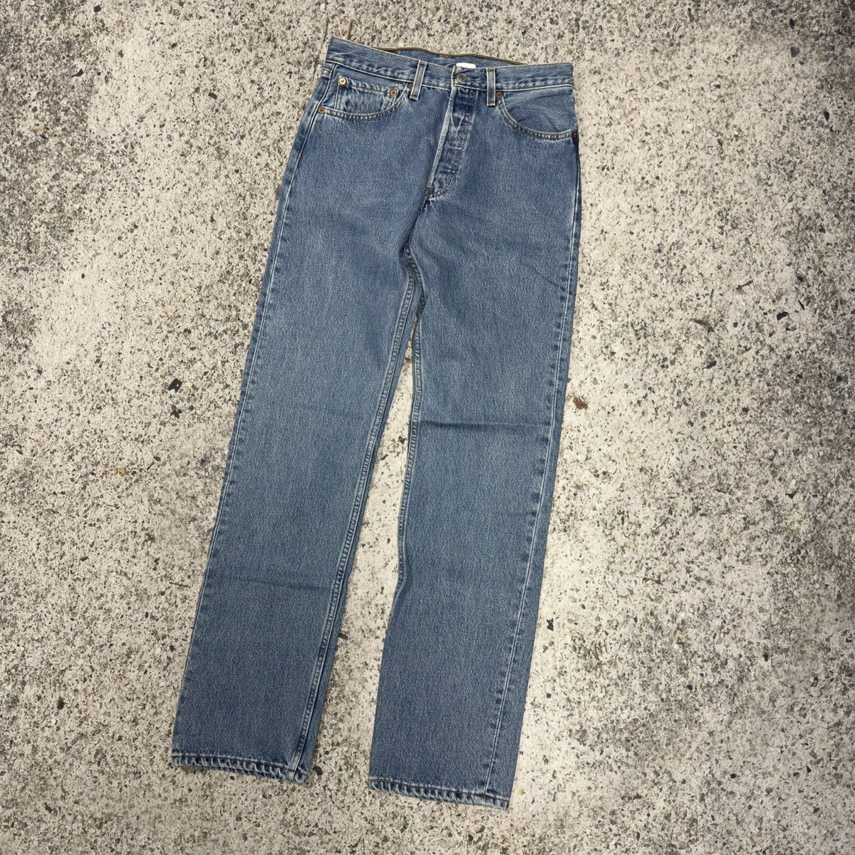Levi's Vintage Levi’s 501 Straight Denim Jeans Size US 31 - 10 Thumbnail