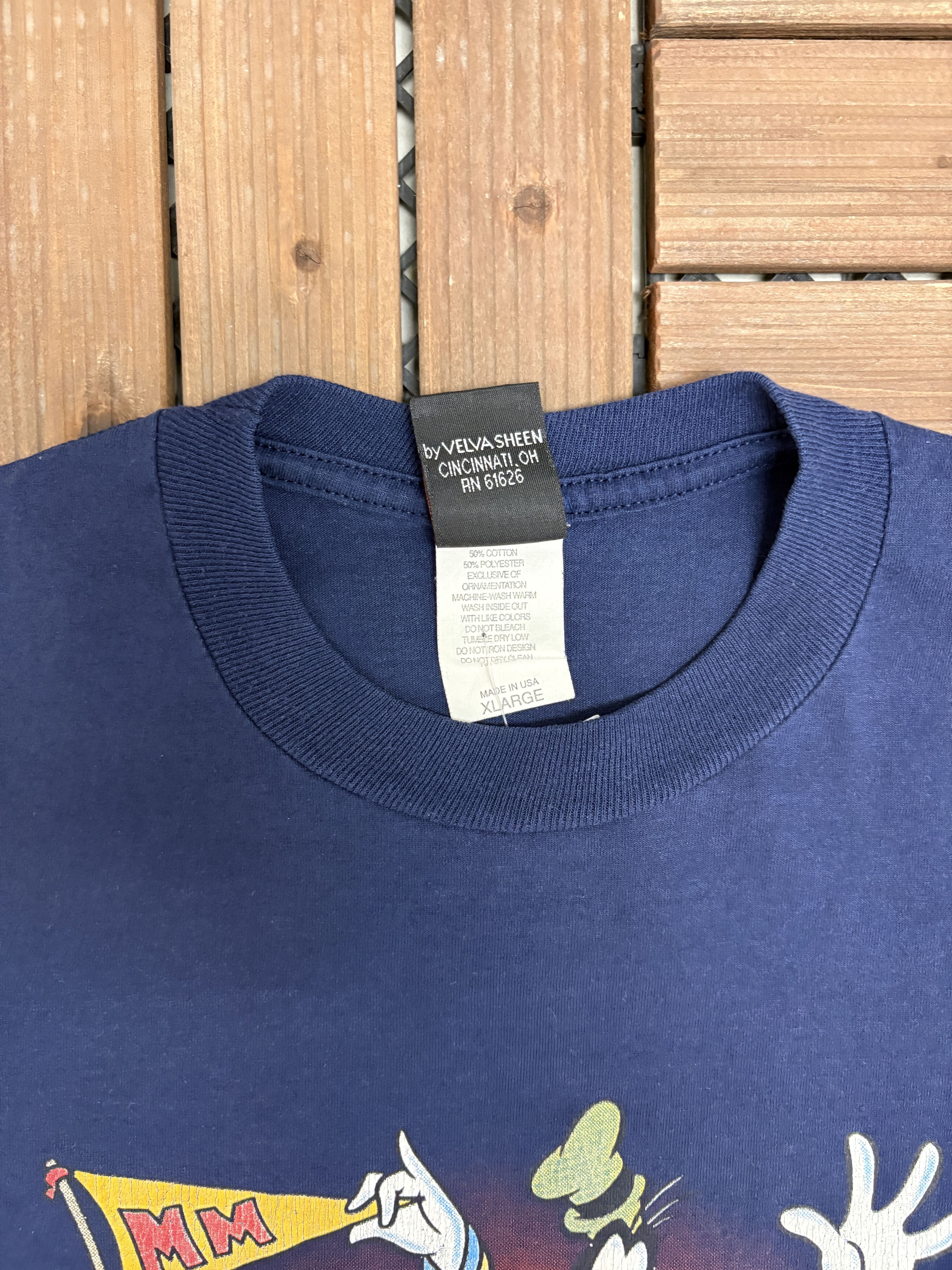 Vintage Mickey Mouse & More Vintage Blue T-Shirt Tee Size US XL / EU 56 / 4 - 5 Thumbnail