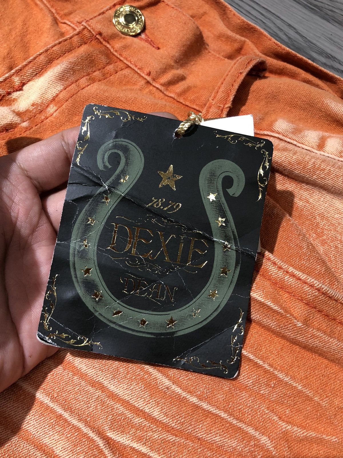 Designer × Japanese Brand × Vintage Y2k Flare Dexie Dean Jeans Size 42" / US 20 - 7 Thumbnail
